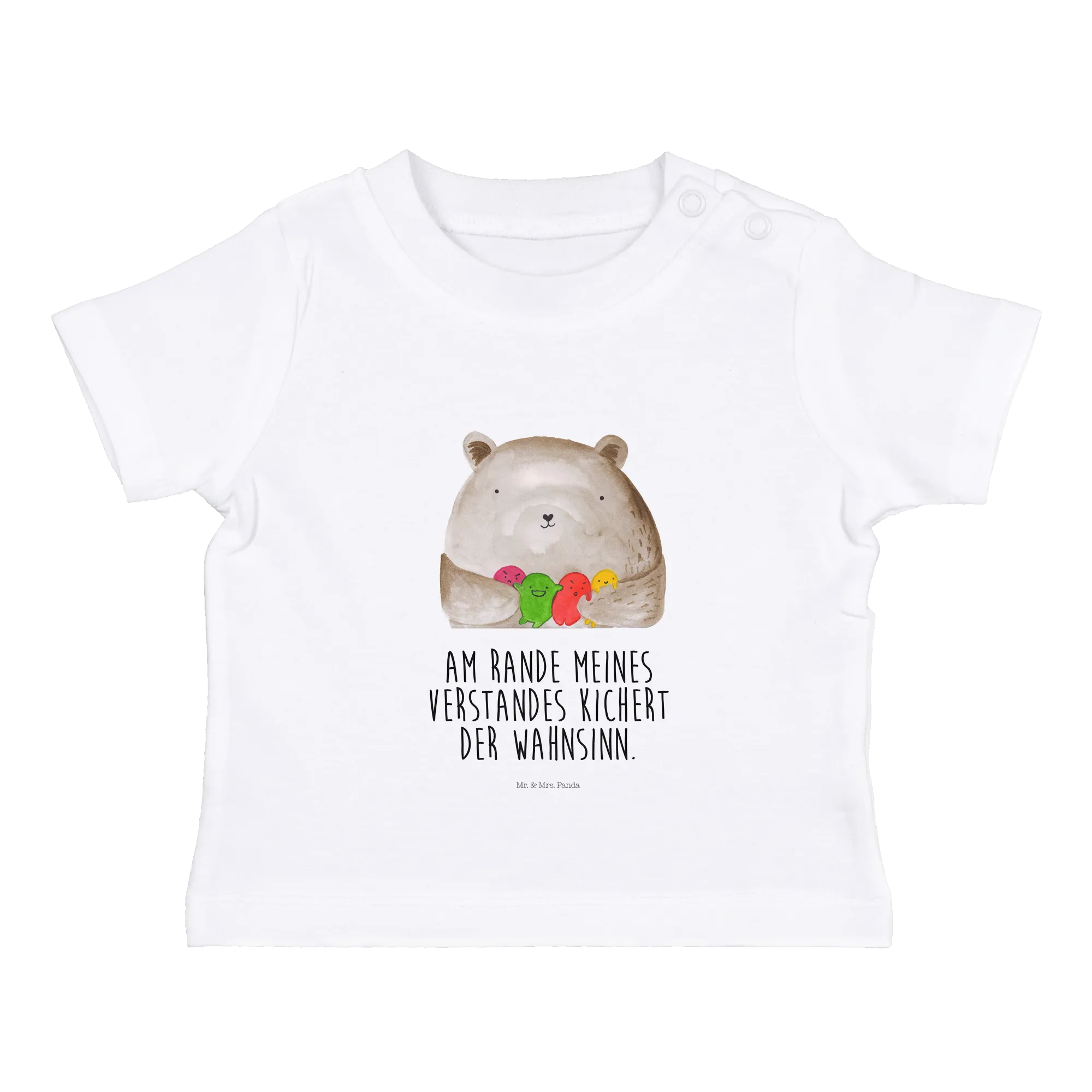 Organic Baby Shirt Bär Gefühl