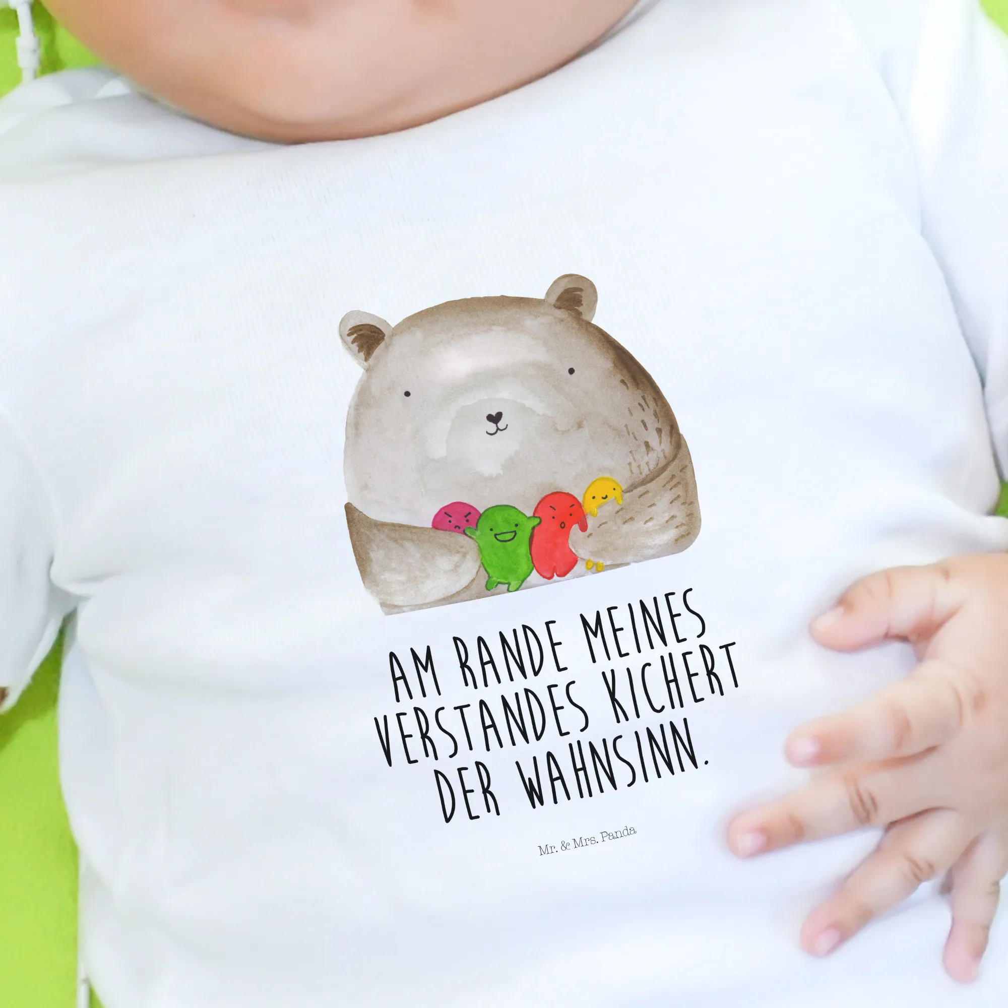 Organic Baby Shirt Bär Gefühl