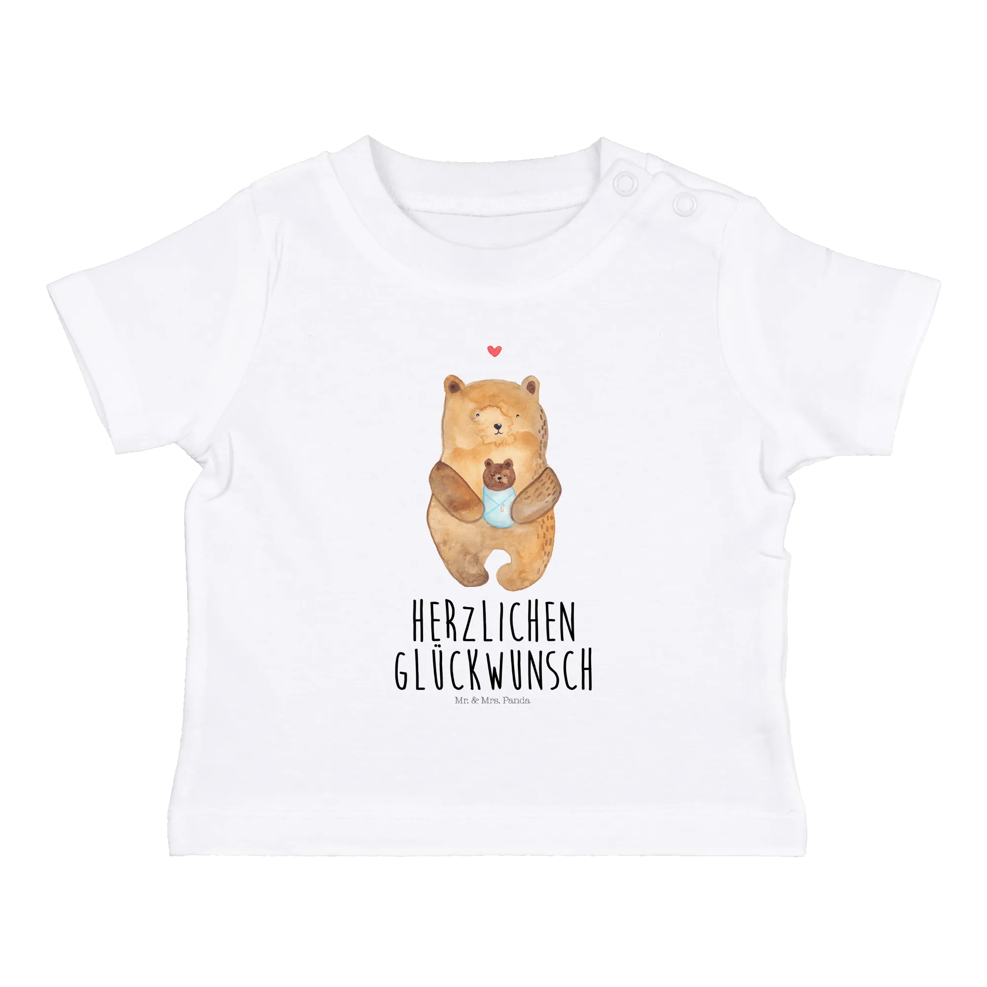 Organic Baby Shirt Bär Baby