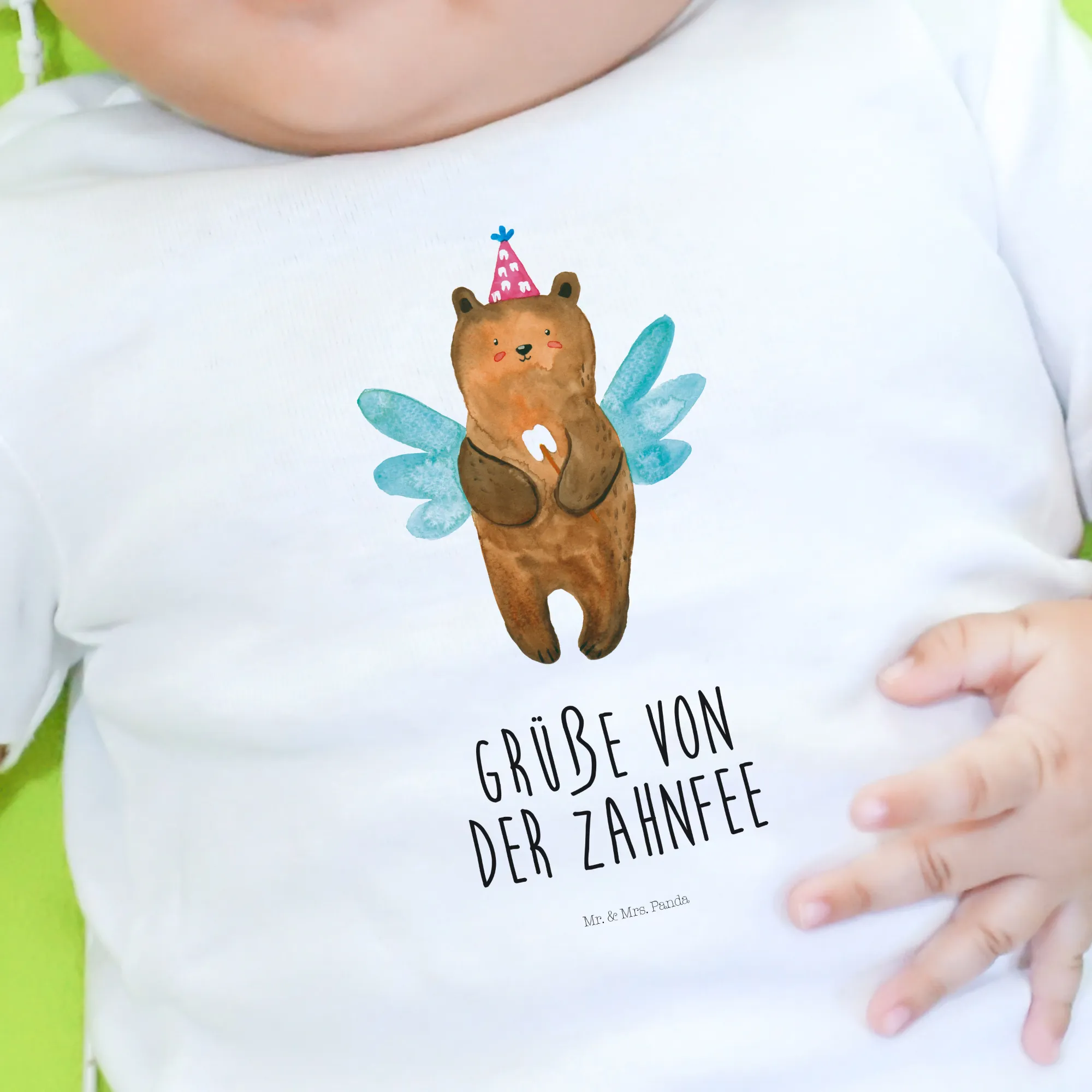 Organic Baby Shirt Bär Zahnfee