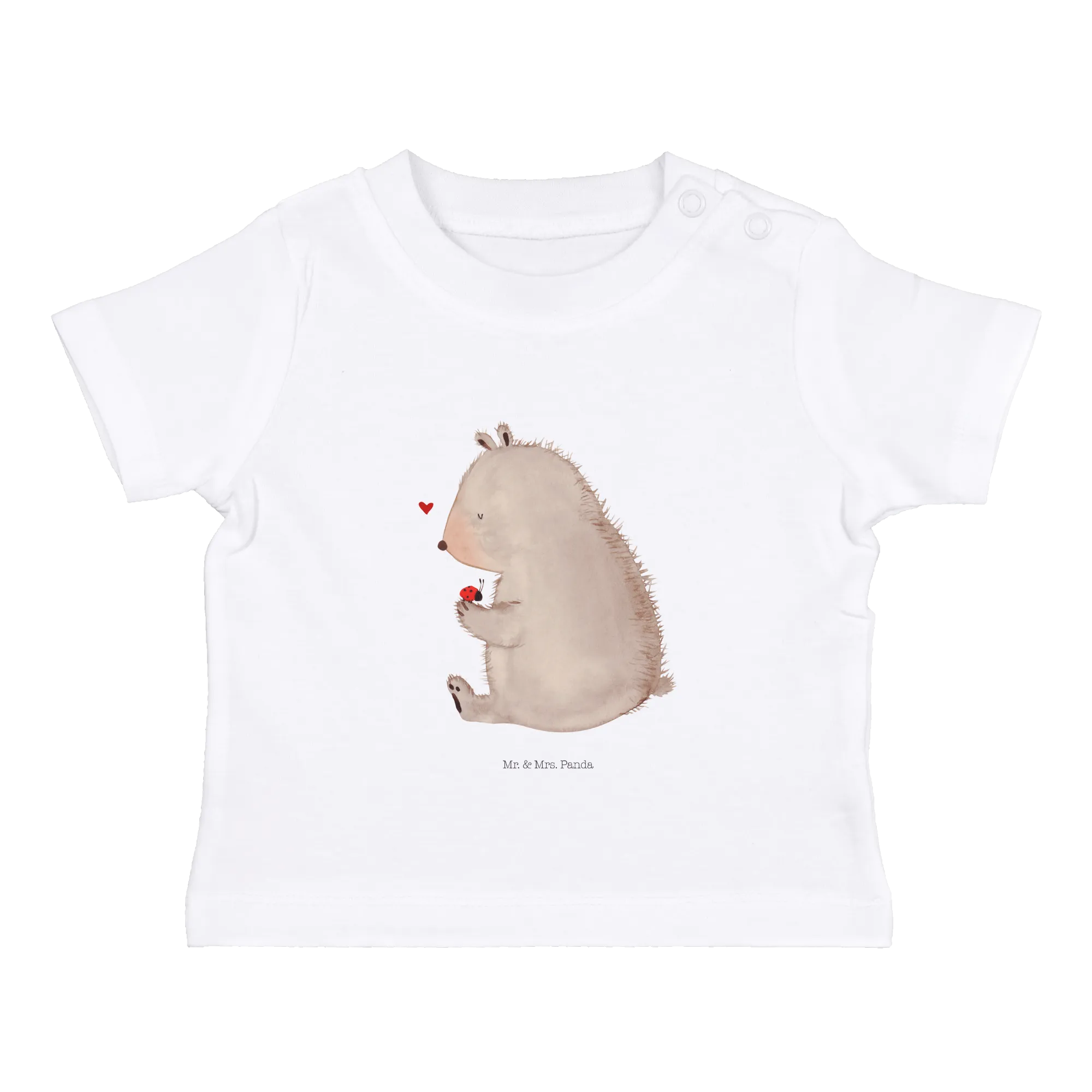 Organic Baby Shirt Bär Marienkäfer