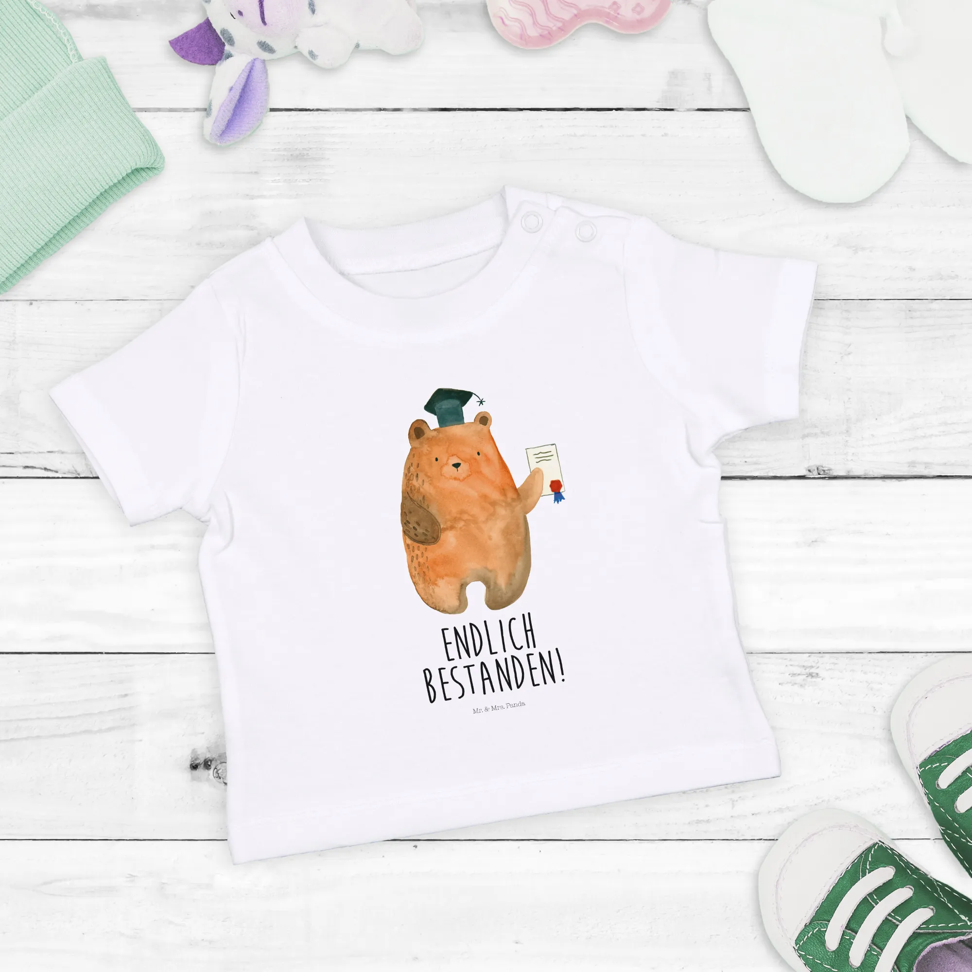 Organic Baby Shirt Bär Prüfung