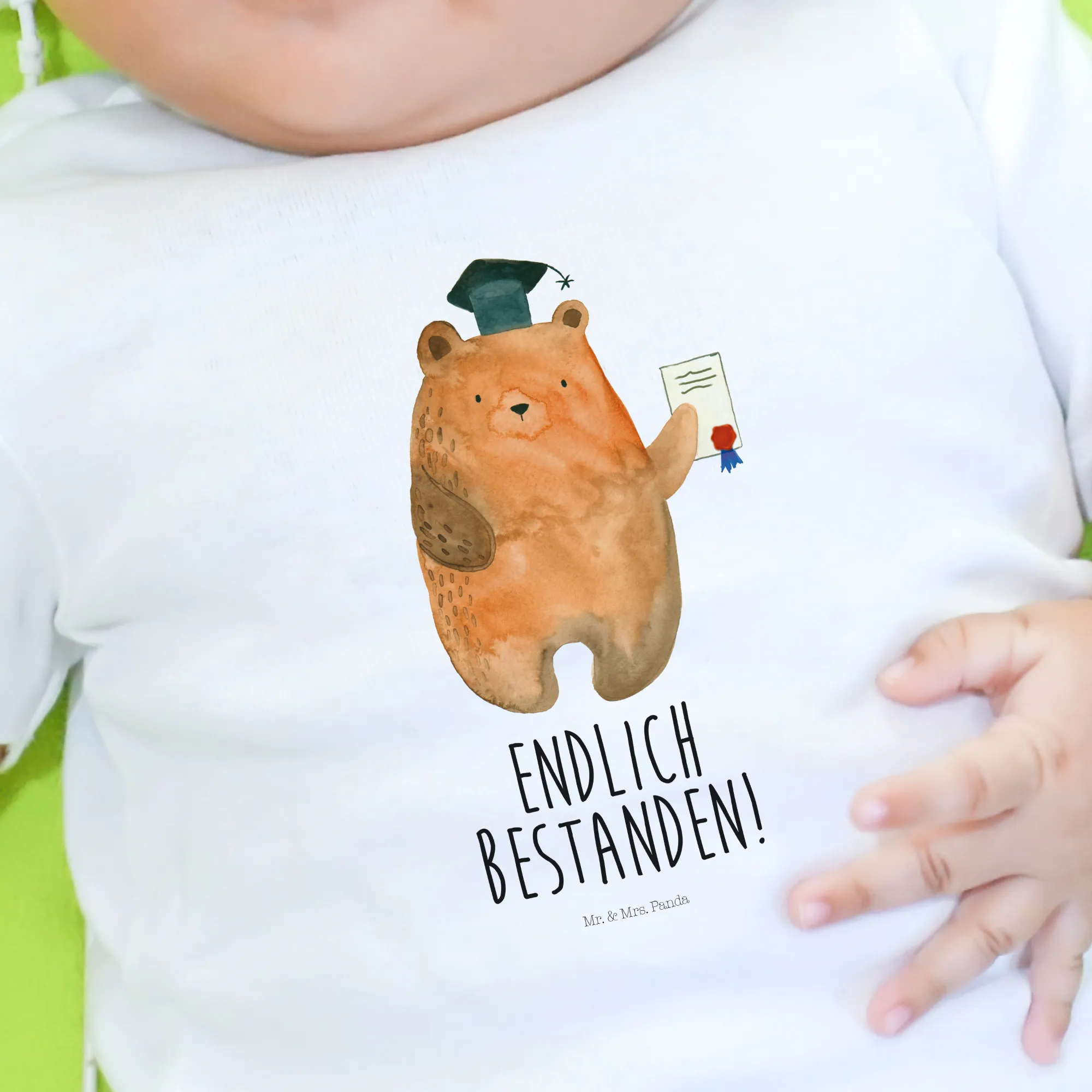 Organic Baby Shirt Bär Prüfung