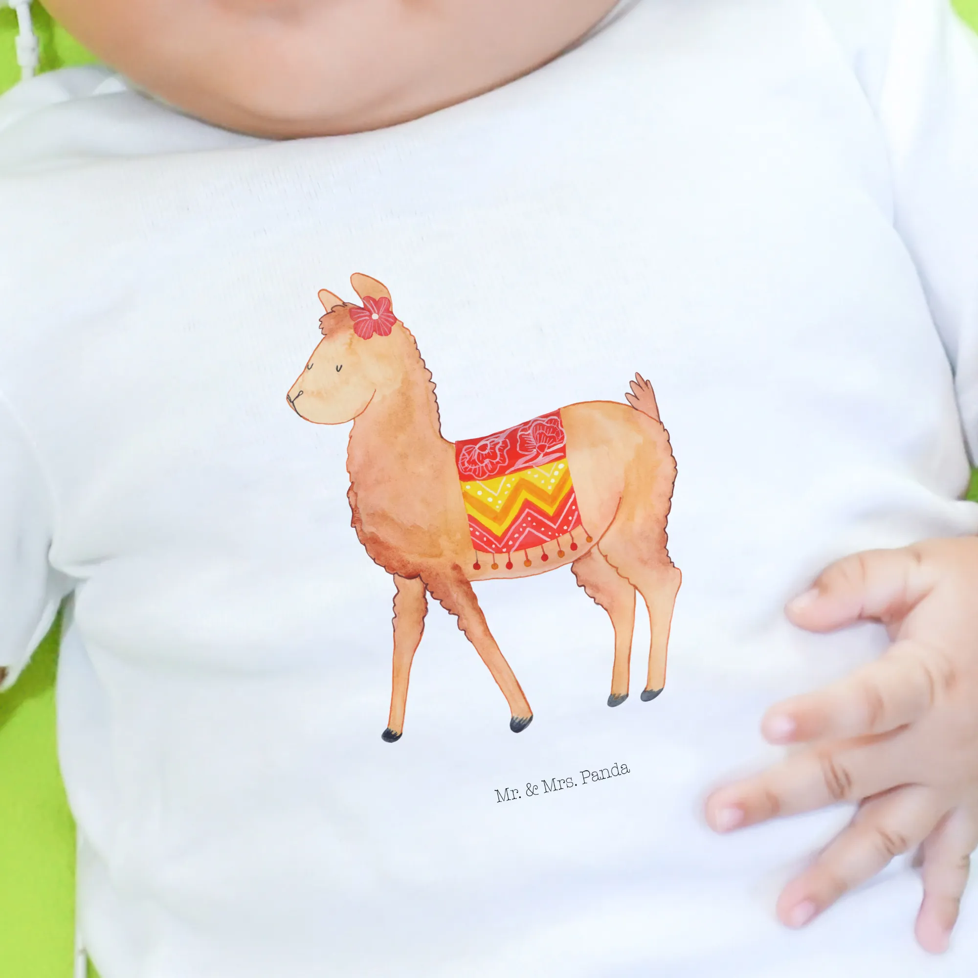 Organic Baby Shirt Alpaka Stolz