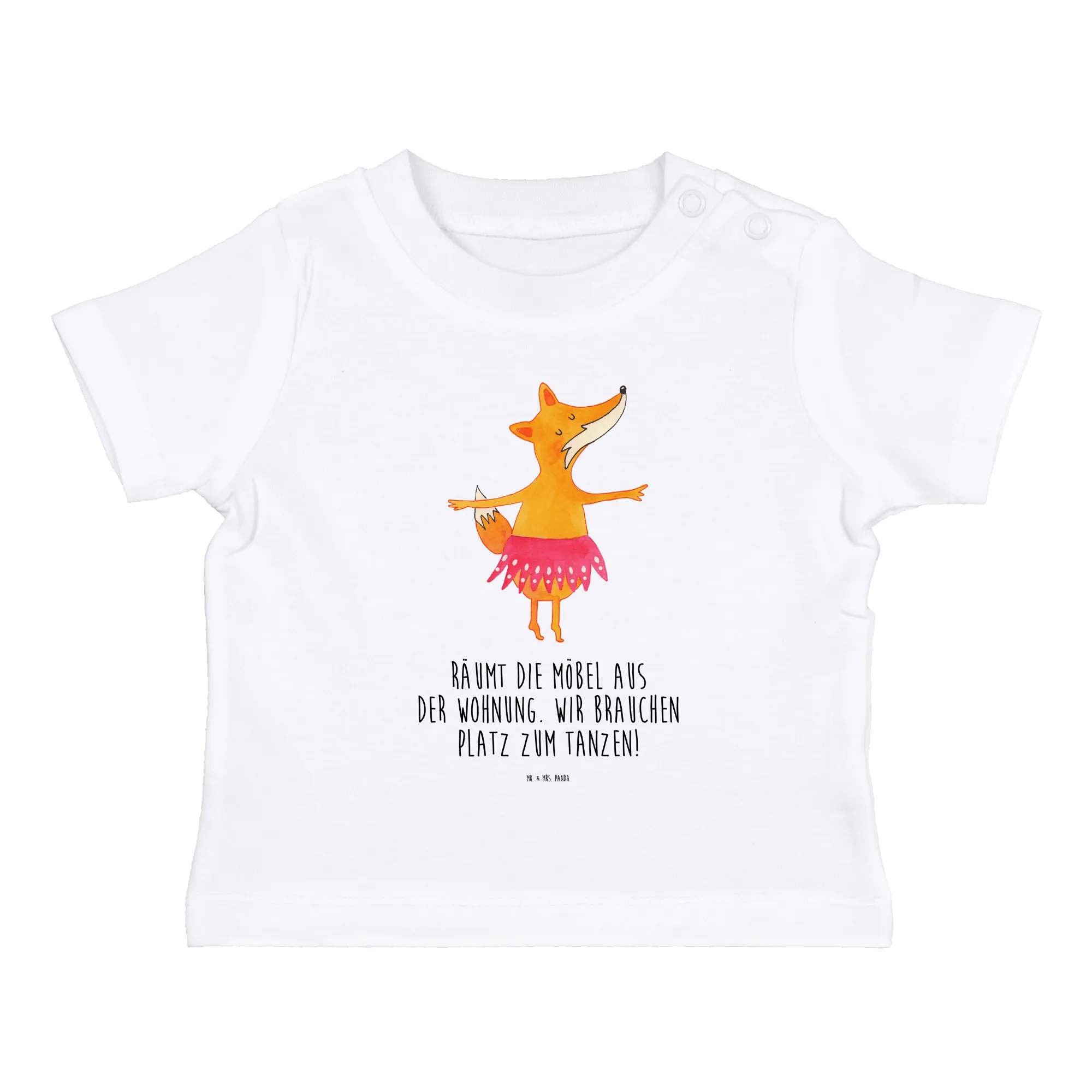 Organic Baby Shirt Fuchs Ballerina