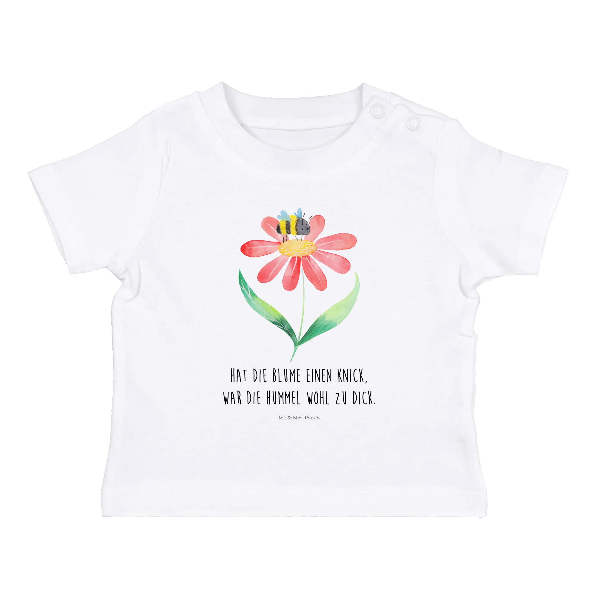 Organic Baby Shirt Hummel Blume