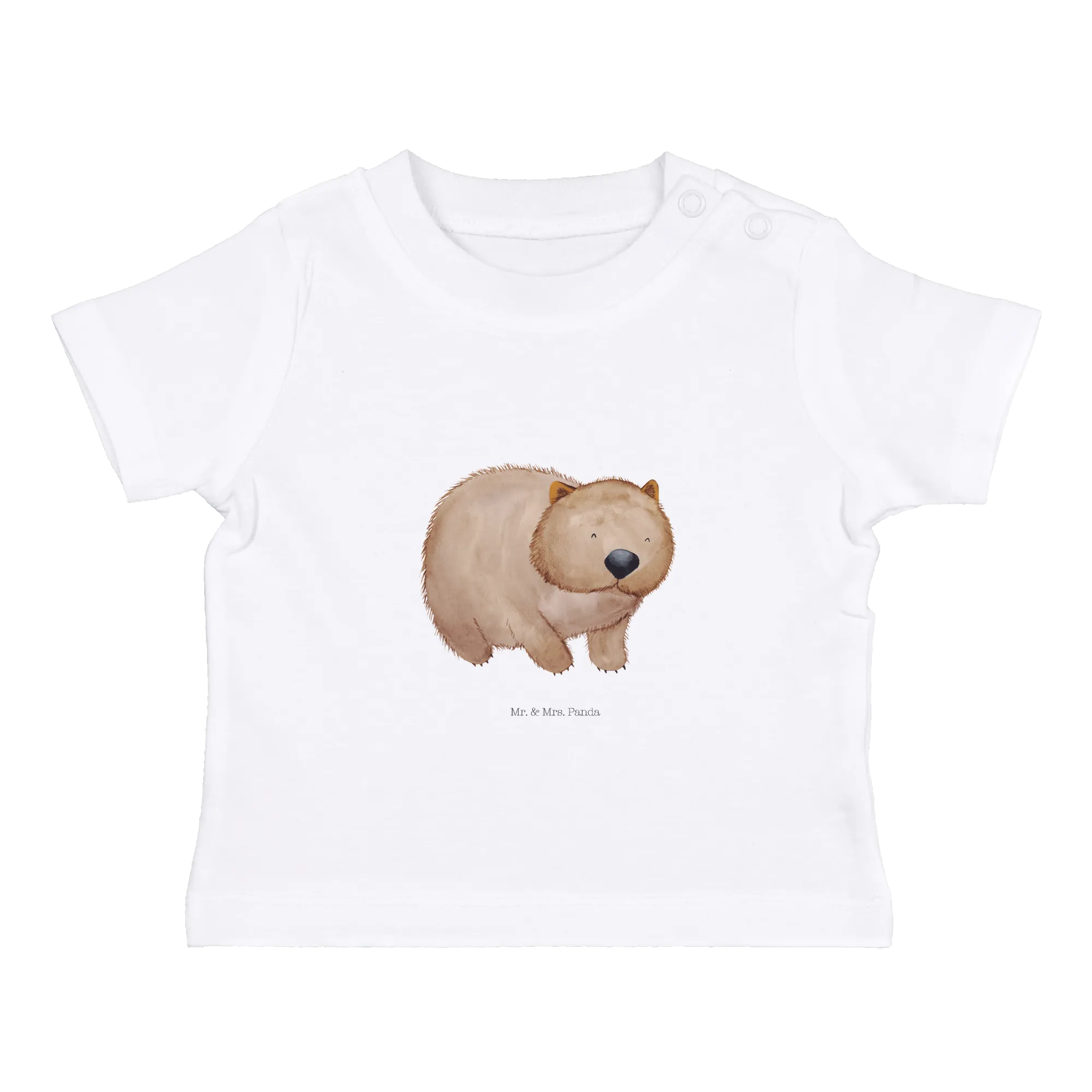 Organic Baby Shirt Wombat