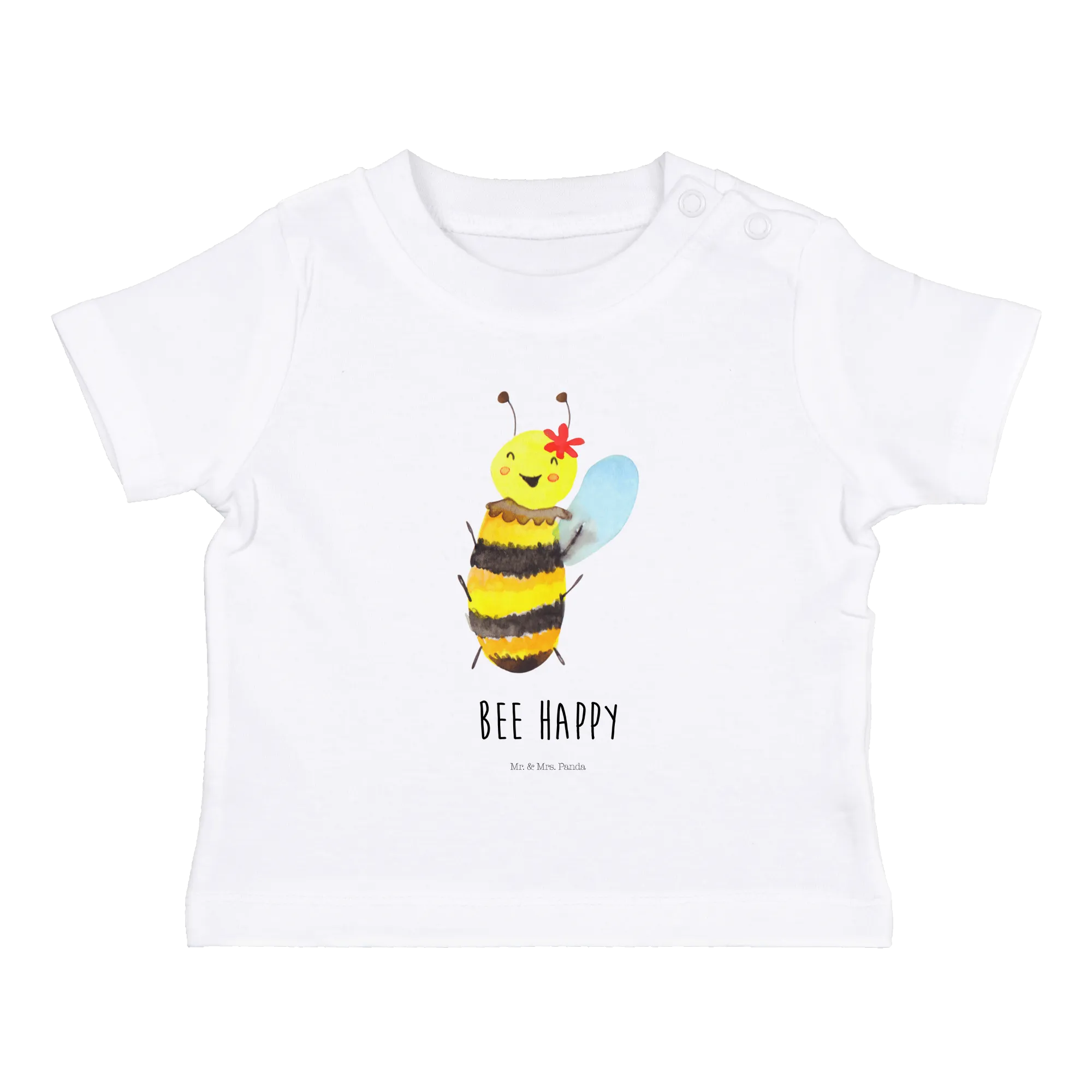 Organic Baby Shirt Biene Happy