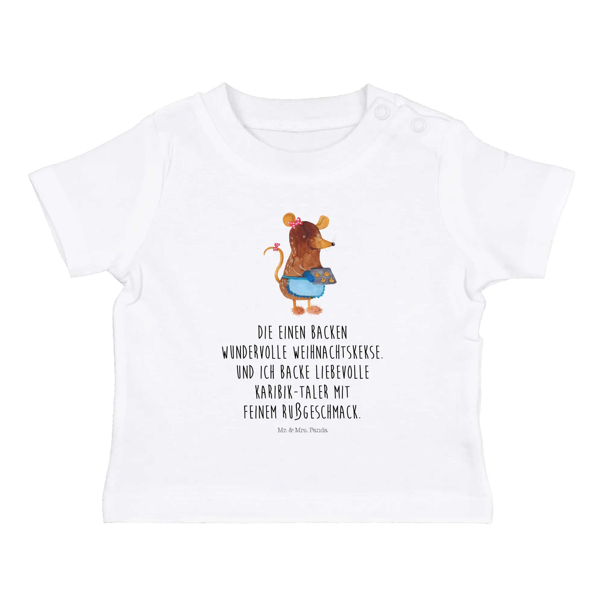 Organic Baby Shirt Maus Kekse