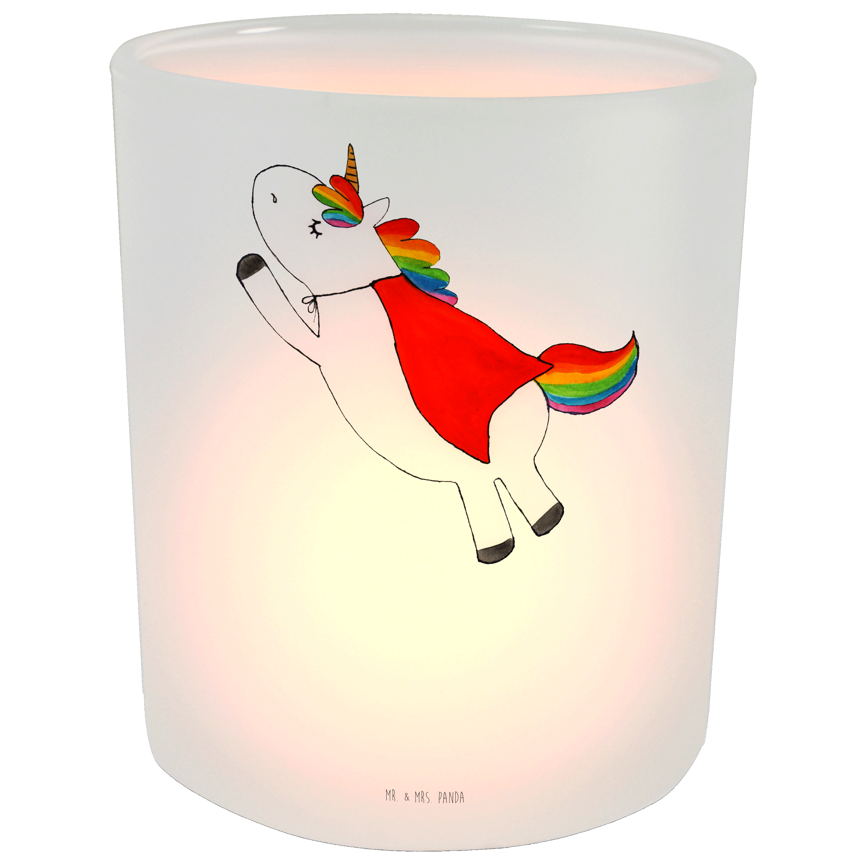 Windlicht Einhorn Geburtstag