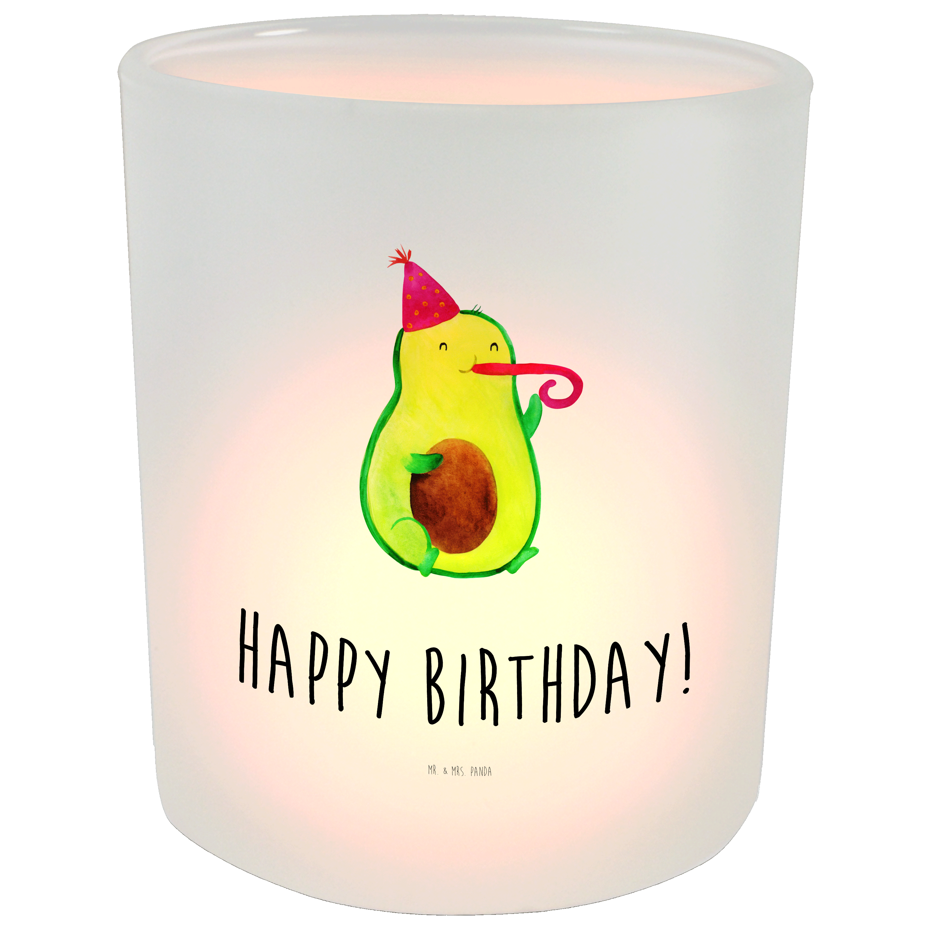 Windlicht Avocado Geburtstag