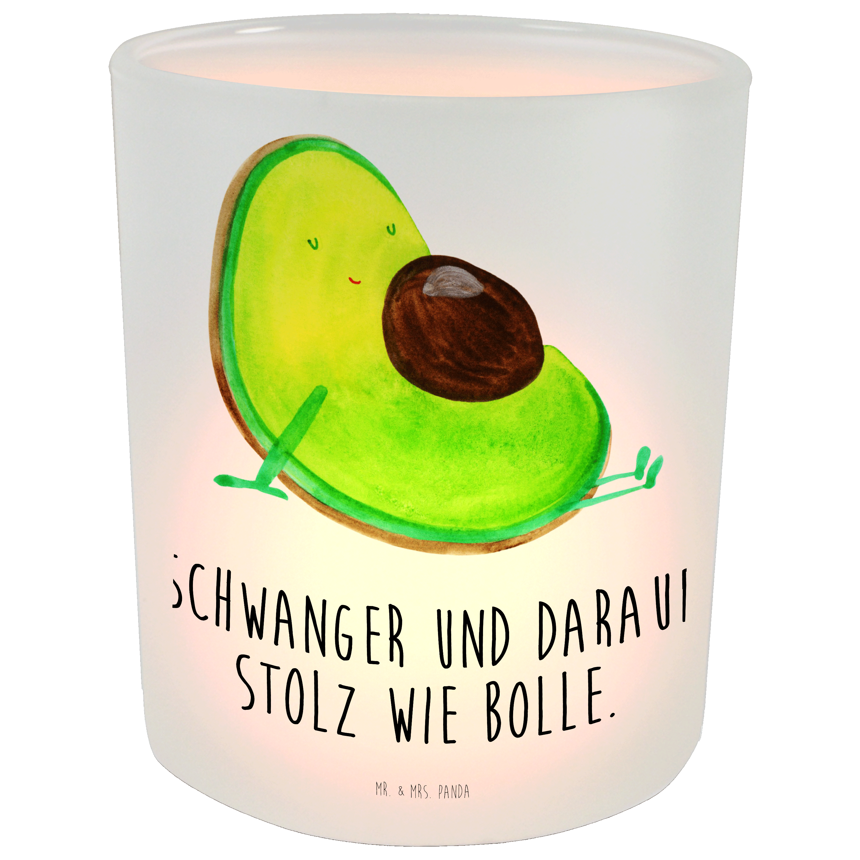 Windlicht Avocado Schwangerschaft