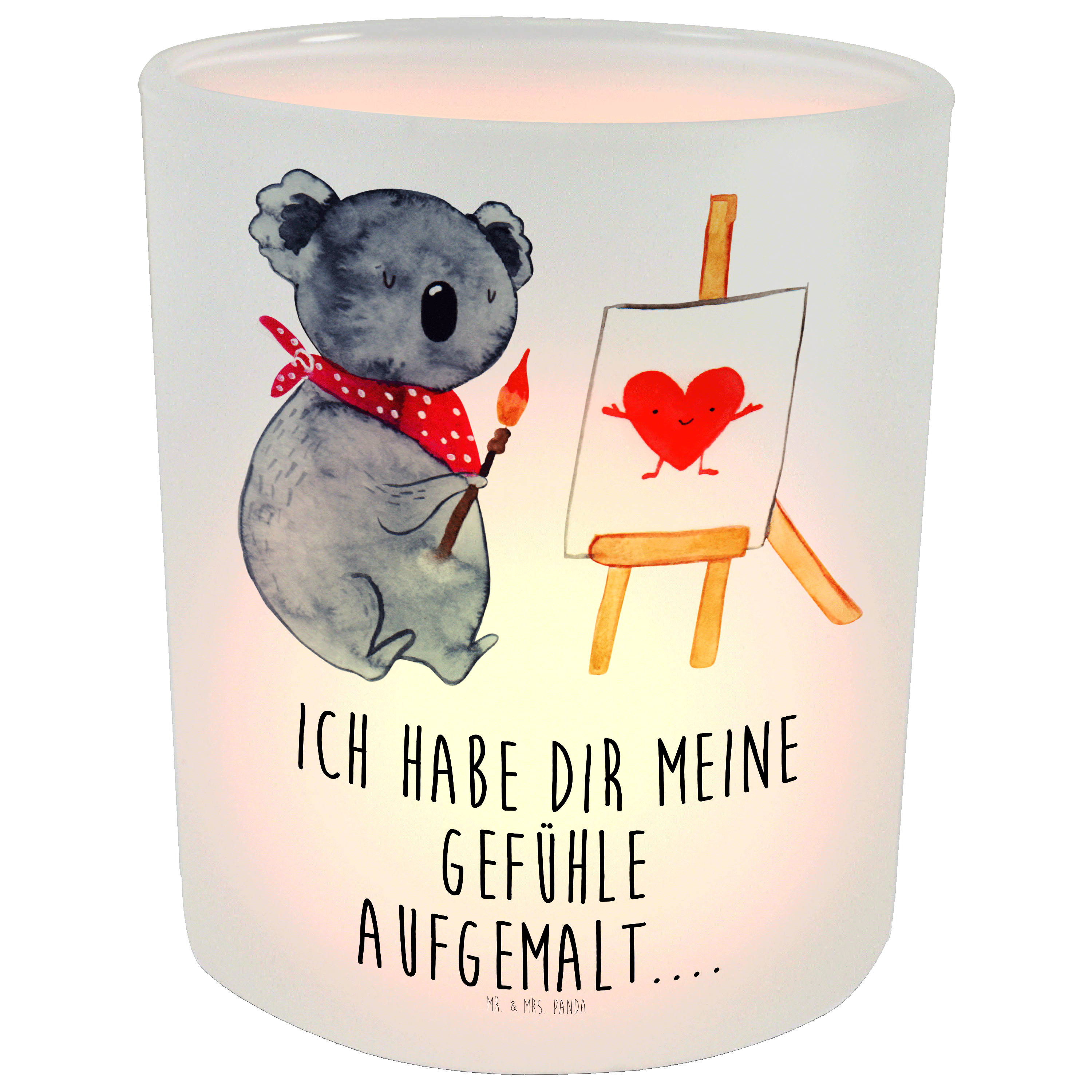 Windlicht Koala Künstler