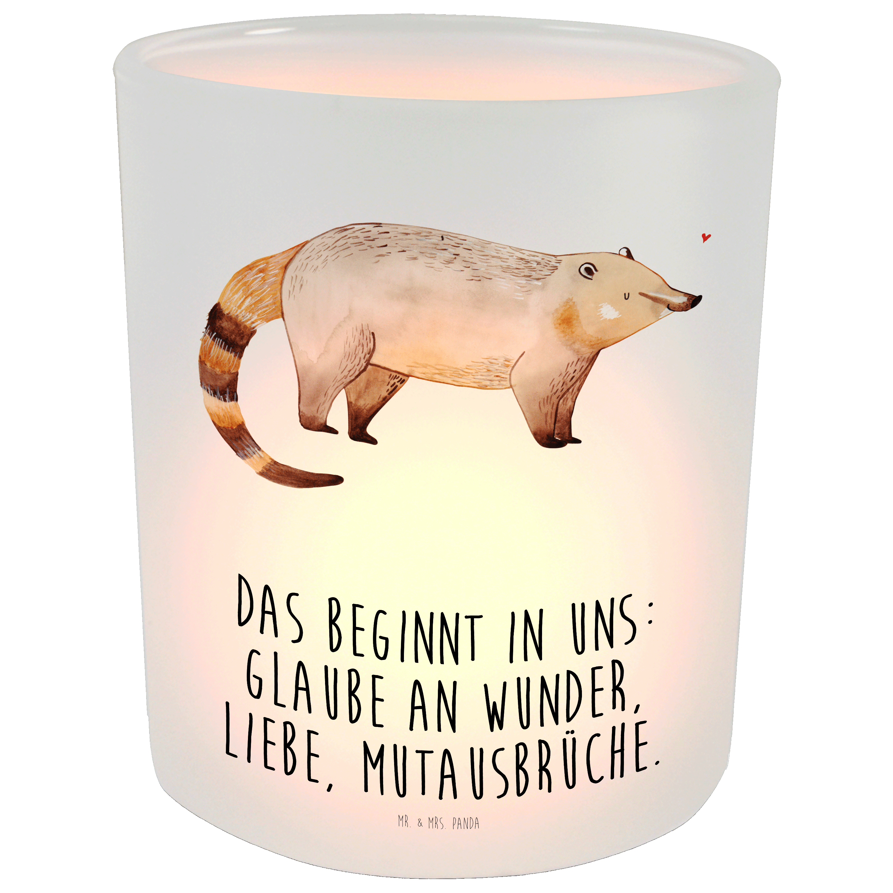 Windlicht Nasenbär