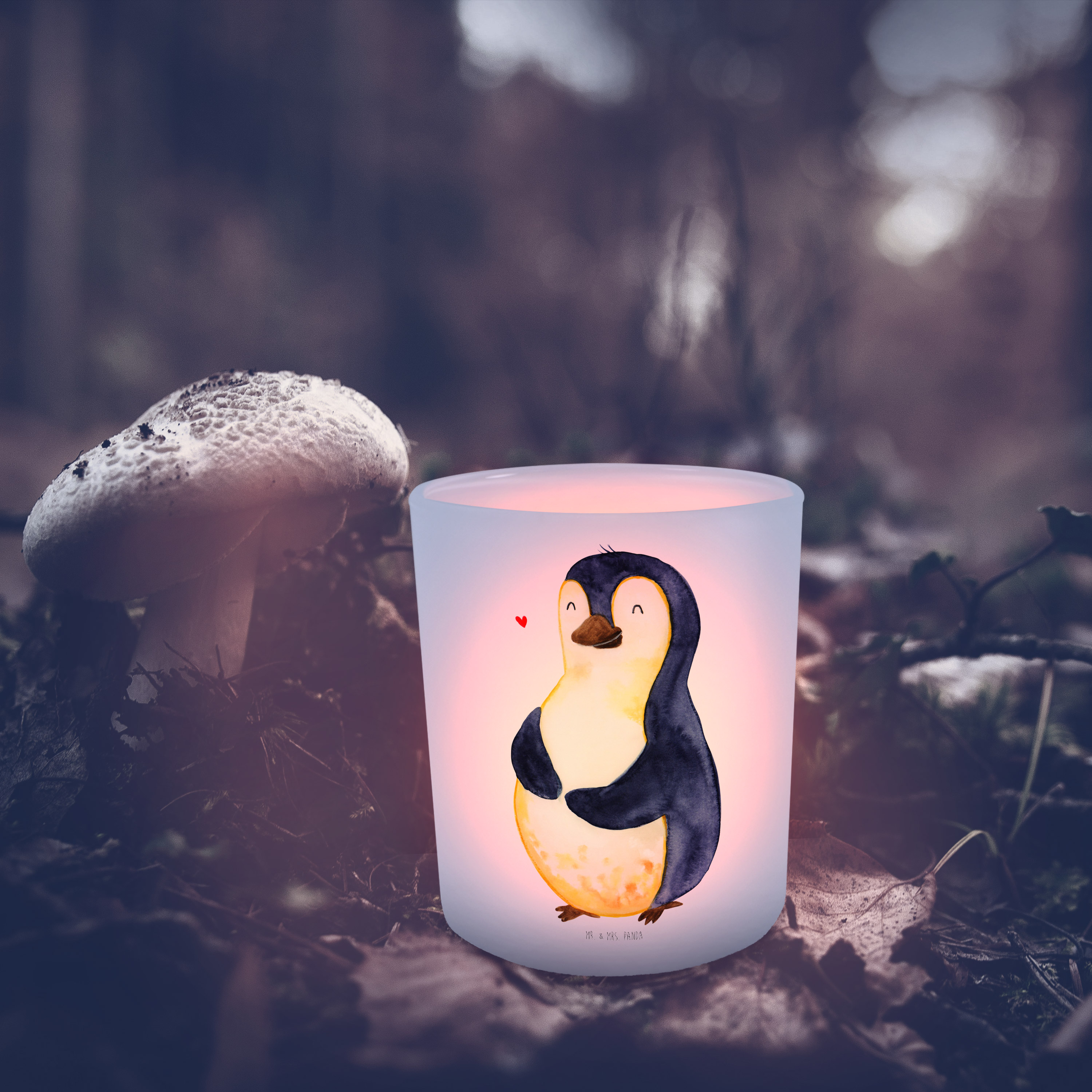 Windlicht Pinguin Diät