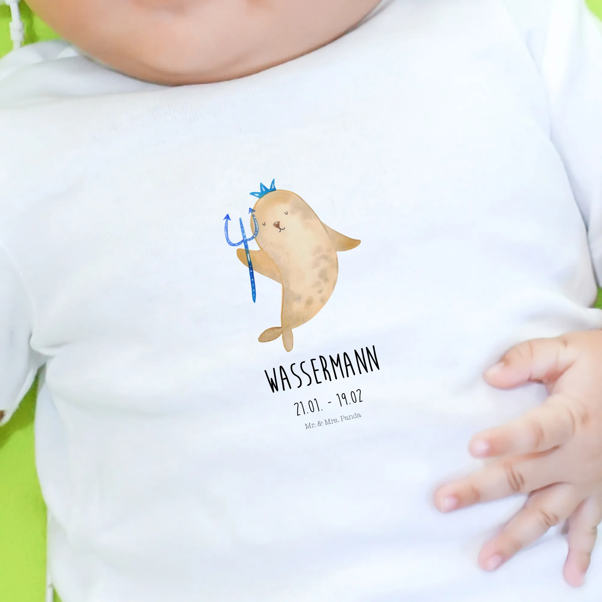 Organic Baby Shirt Schweinchen Glühwein