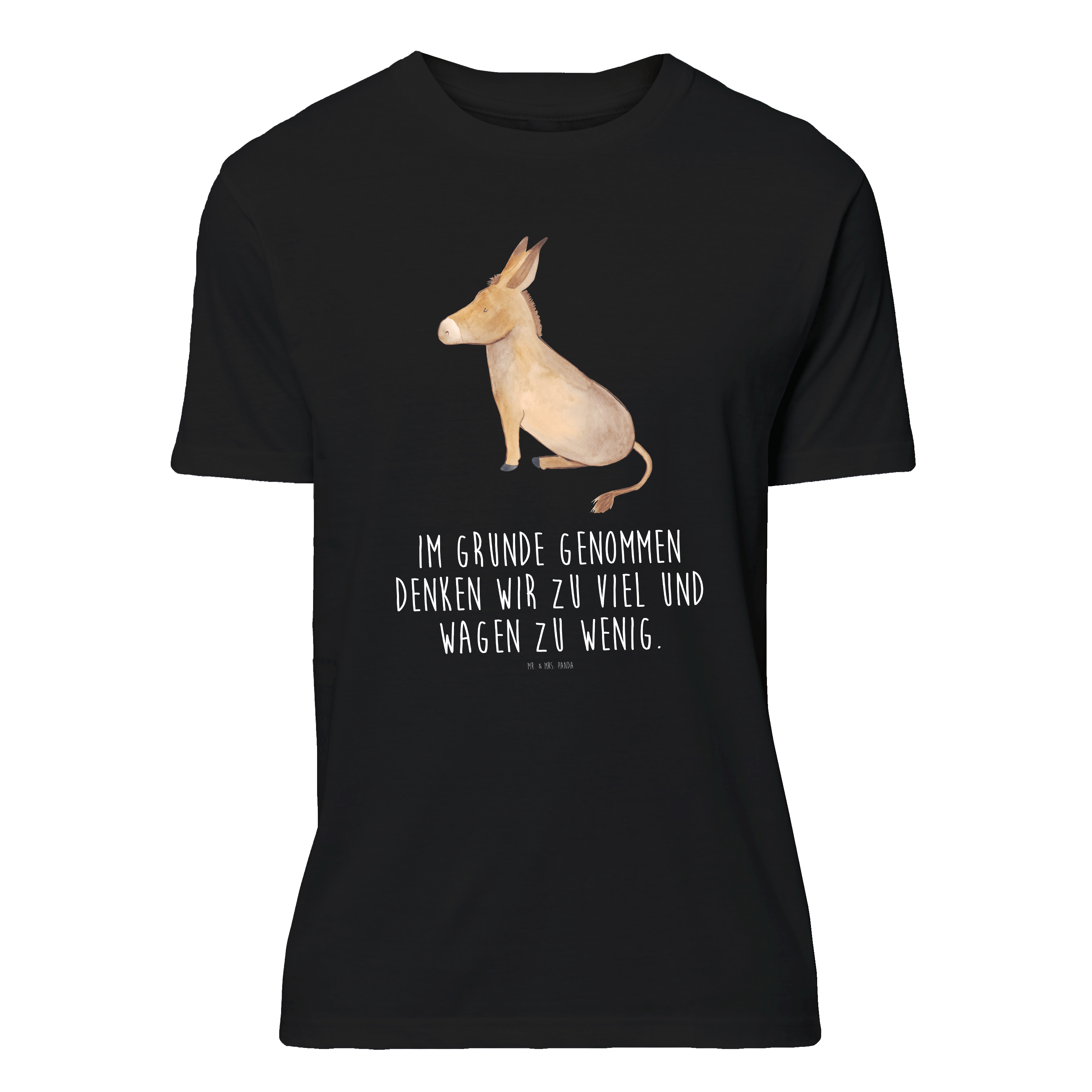 Größe S T-Shirt Esel - Geschenk Tiere Junggesellenabschied Lebensmut Mut Frauen - Bild 13 von 20