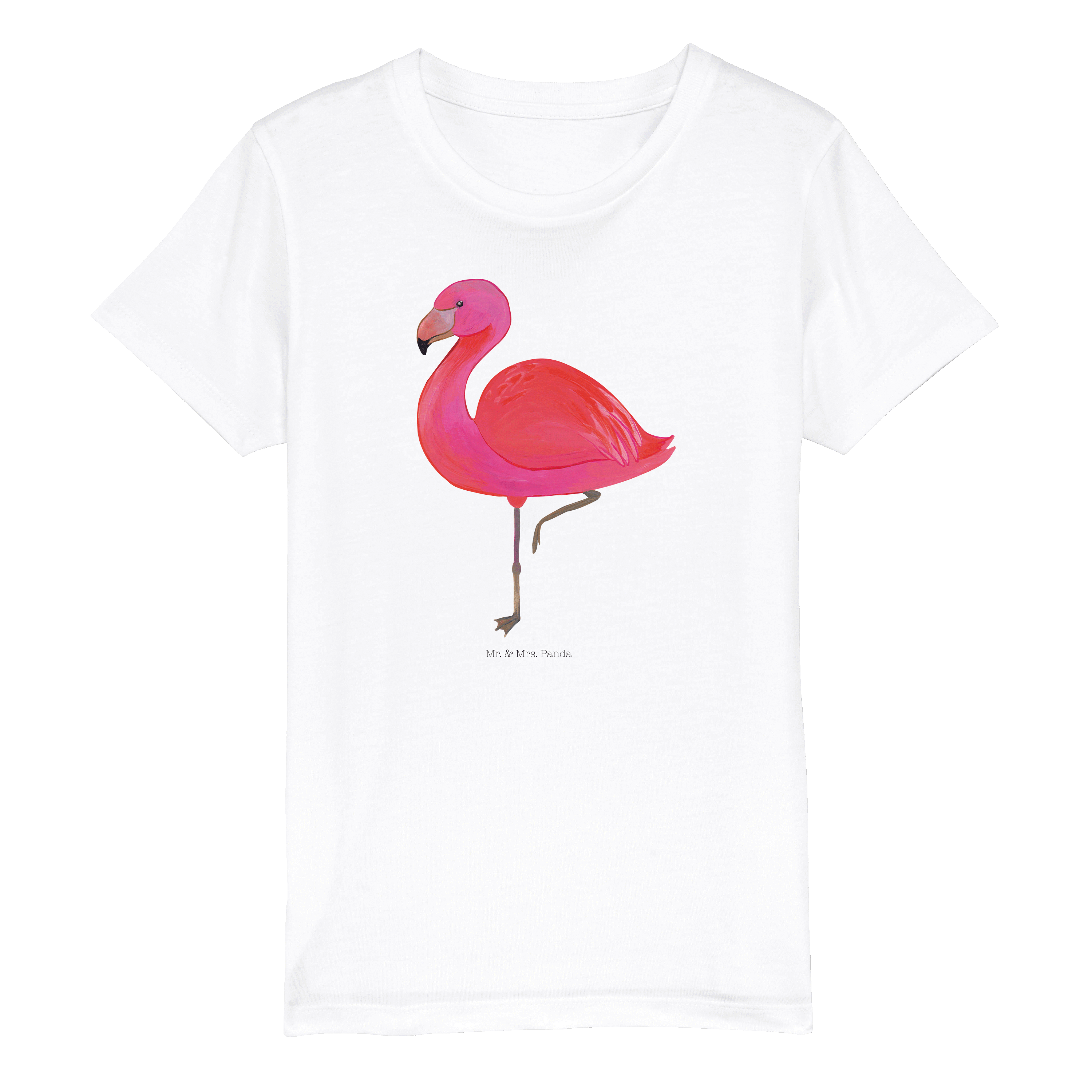 Organic Kinder T-Shirt Flamingo Classic