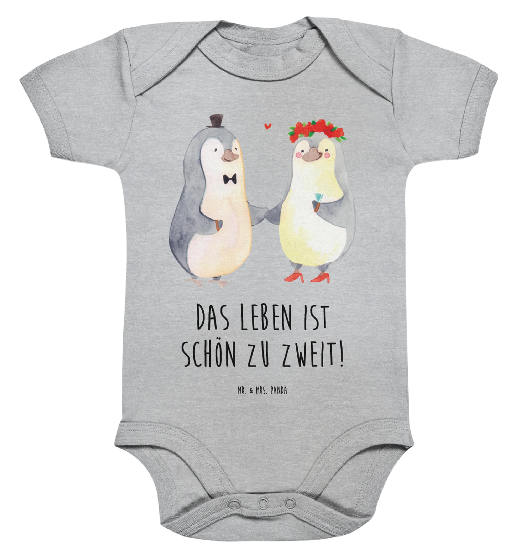 Organic Baby Body Pinguin Heirat