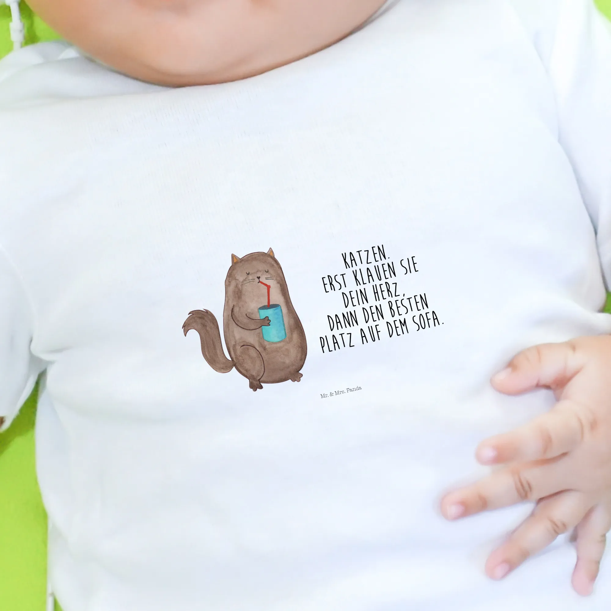 Organic Baby Shirt Pinguin Heirat