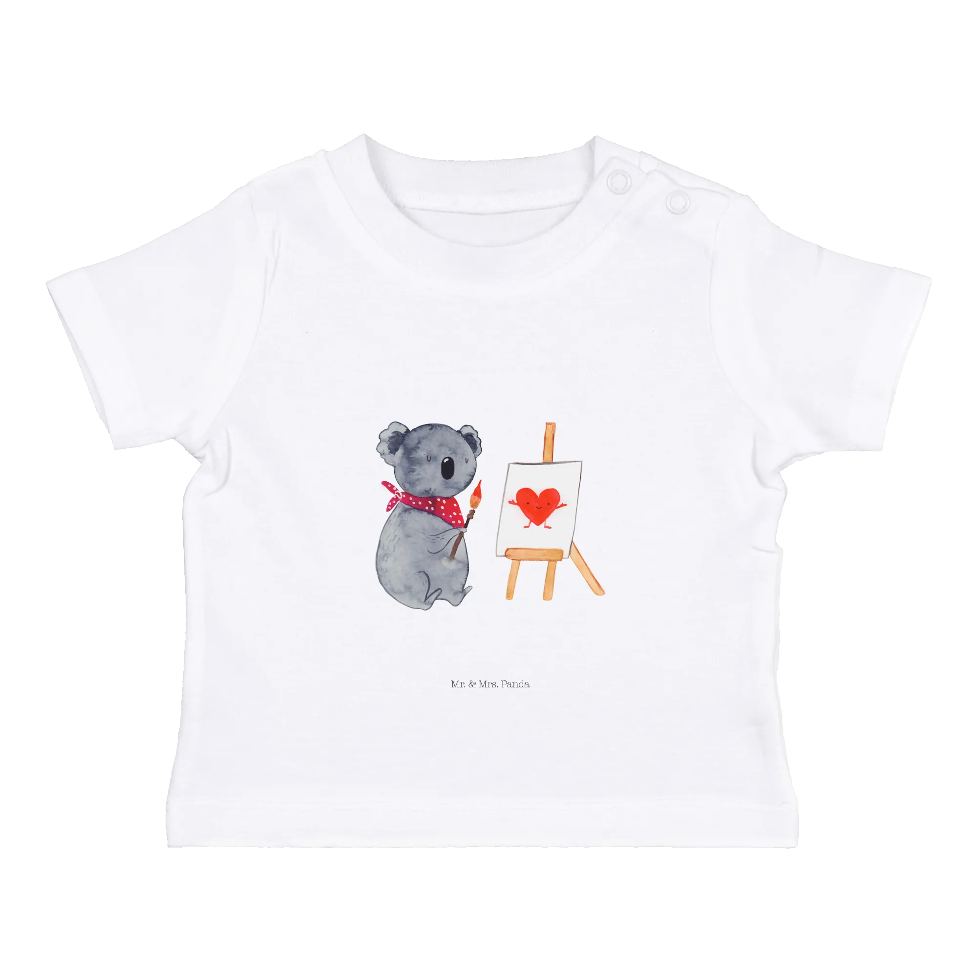 Organic Baby Shirt Koala Künstler