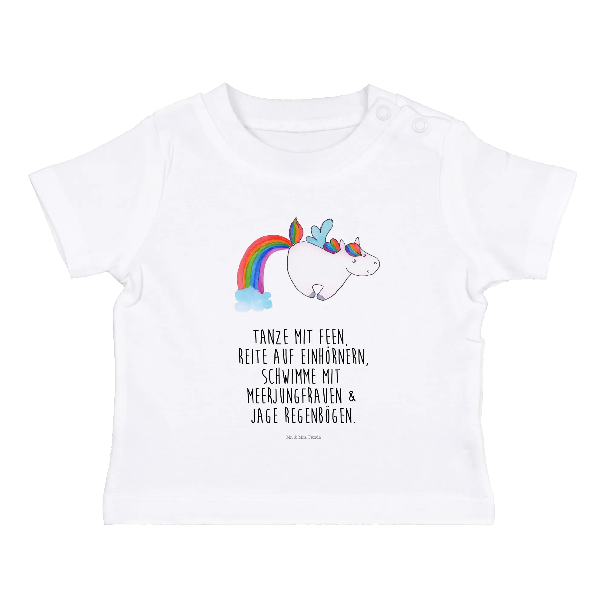 Organic Baby Shirt Einhorn Pegasus