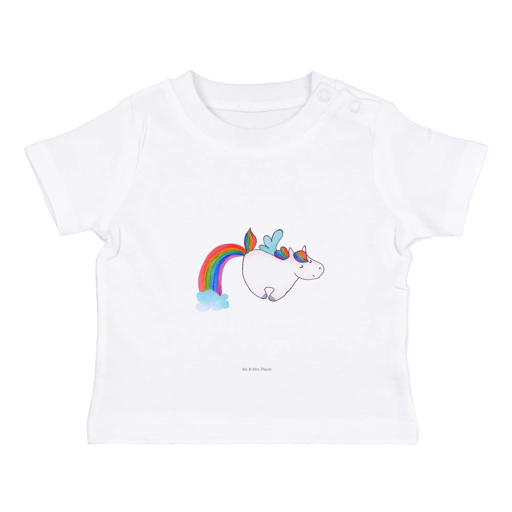 Organic Baby Shirt Einhorn Pegasus