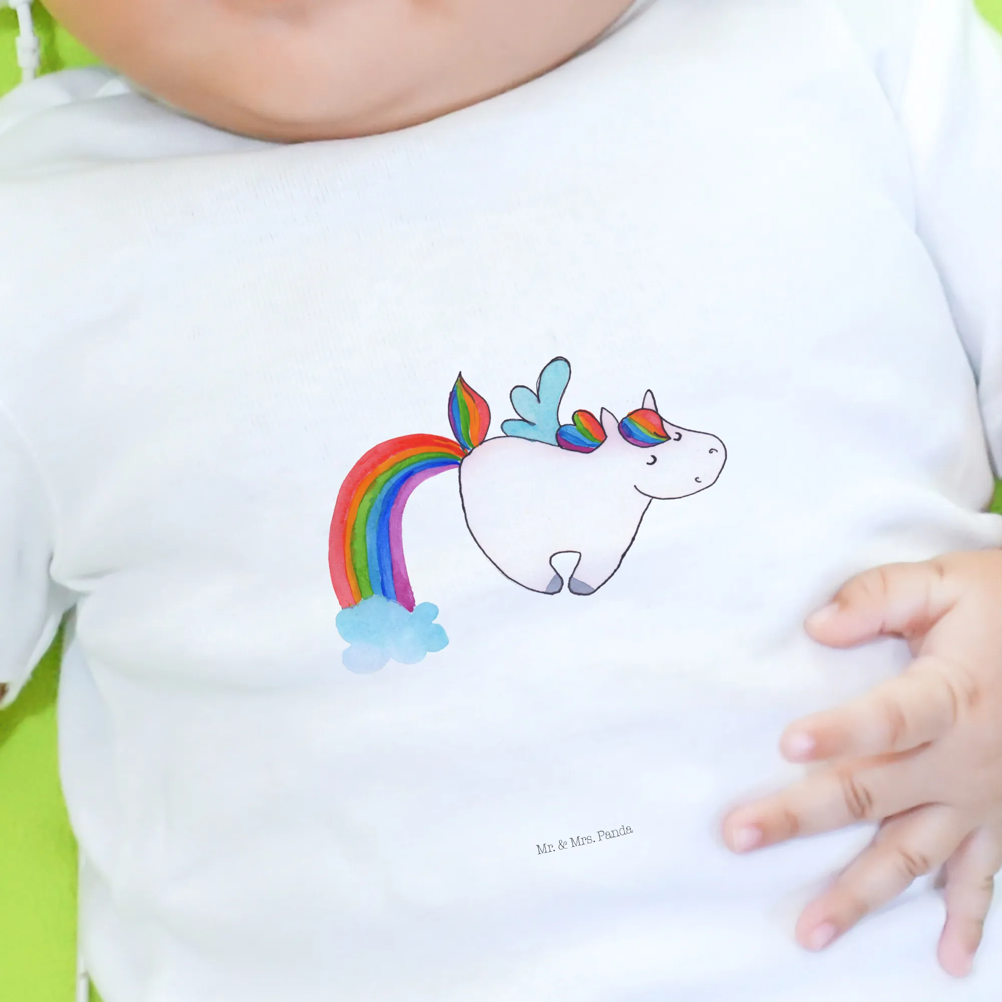 Organic Baby Shirt Einhorn Pegasus