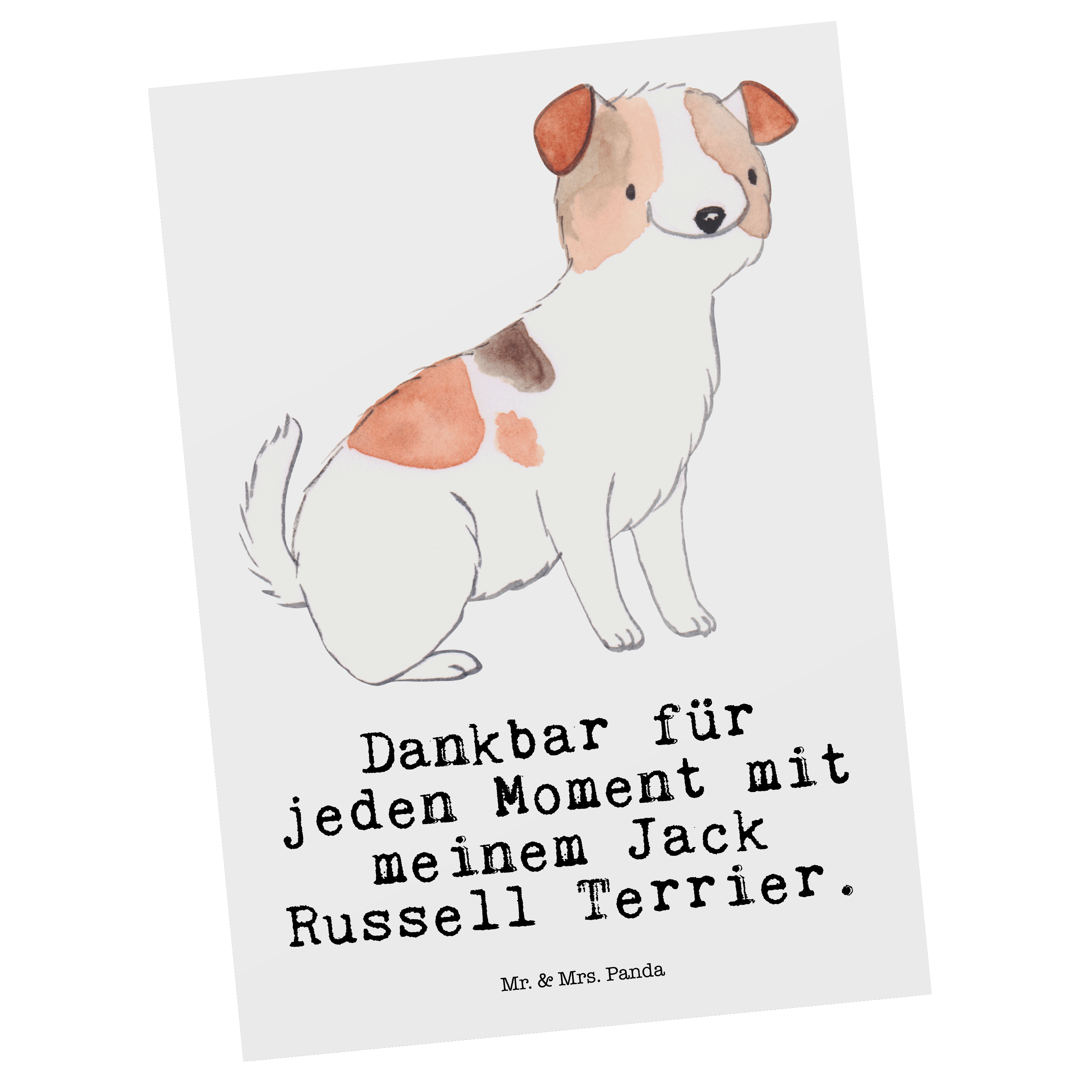 Postkarte Jack Russell Terrier Moment