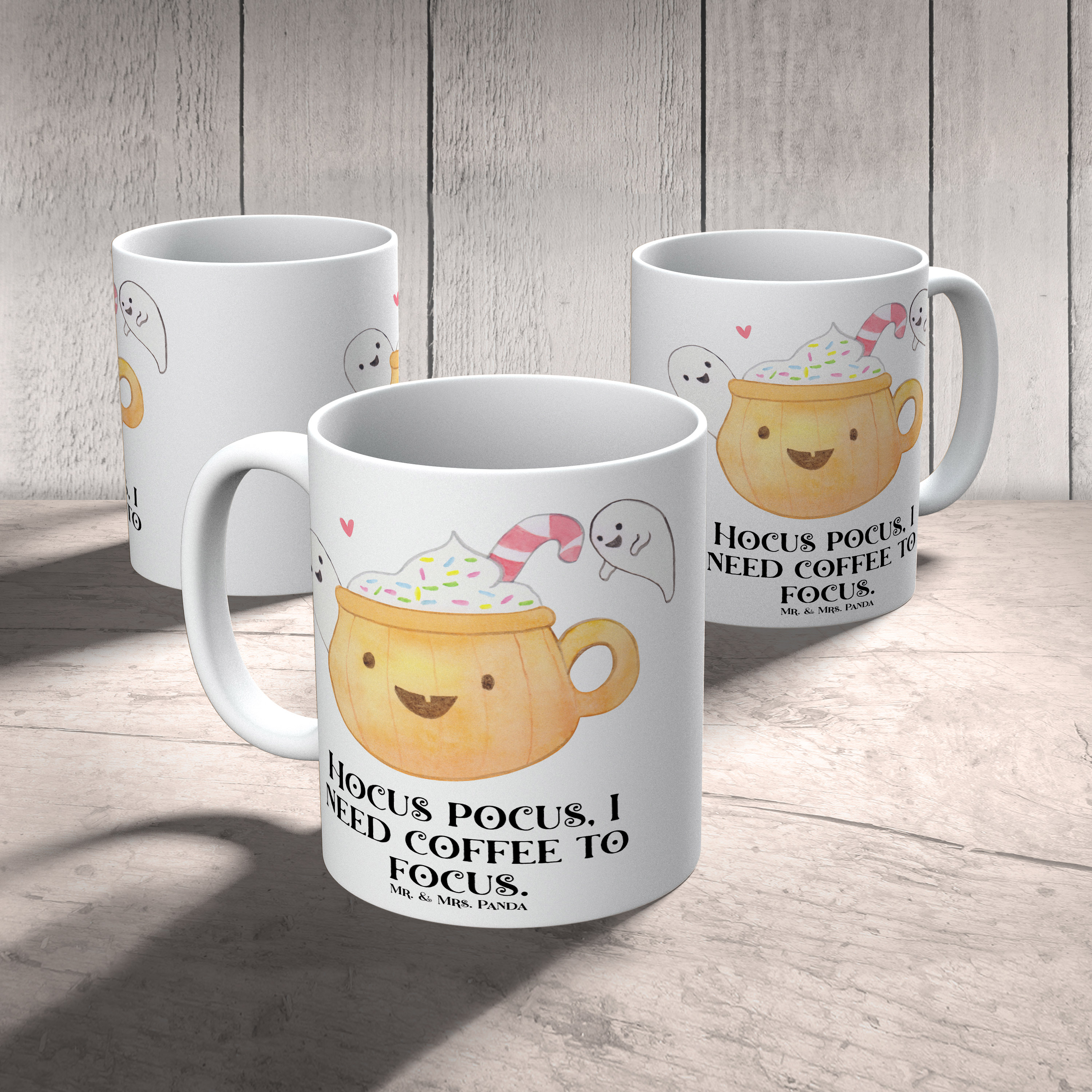 Tasse Kaffee Gespenst