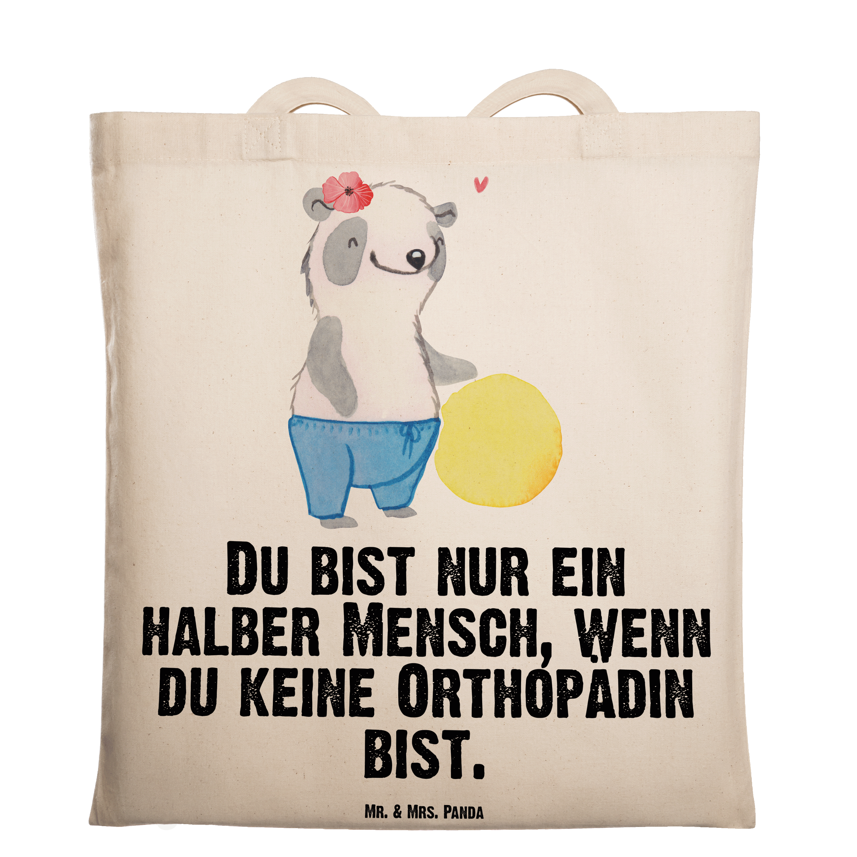 Tragetasche Orthopädin mit Herz