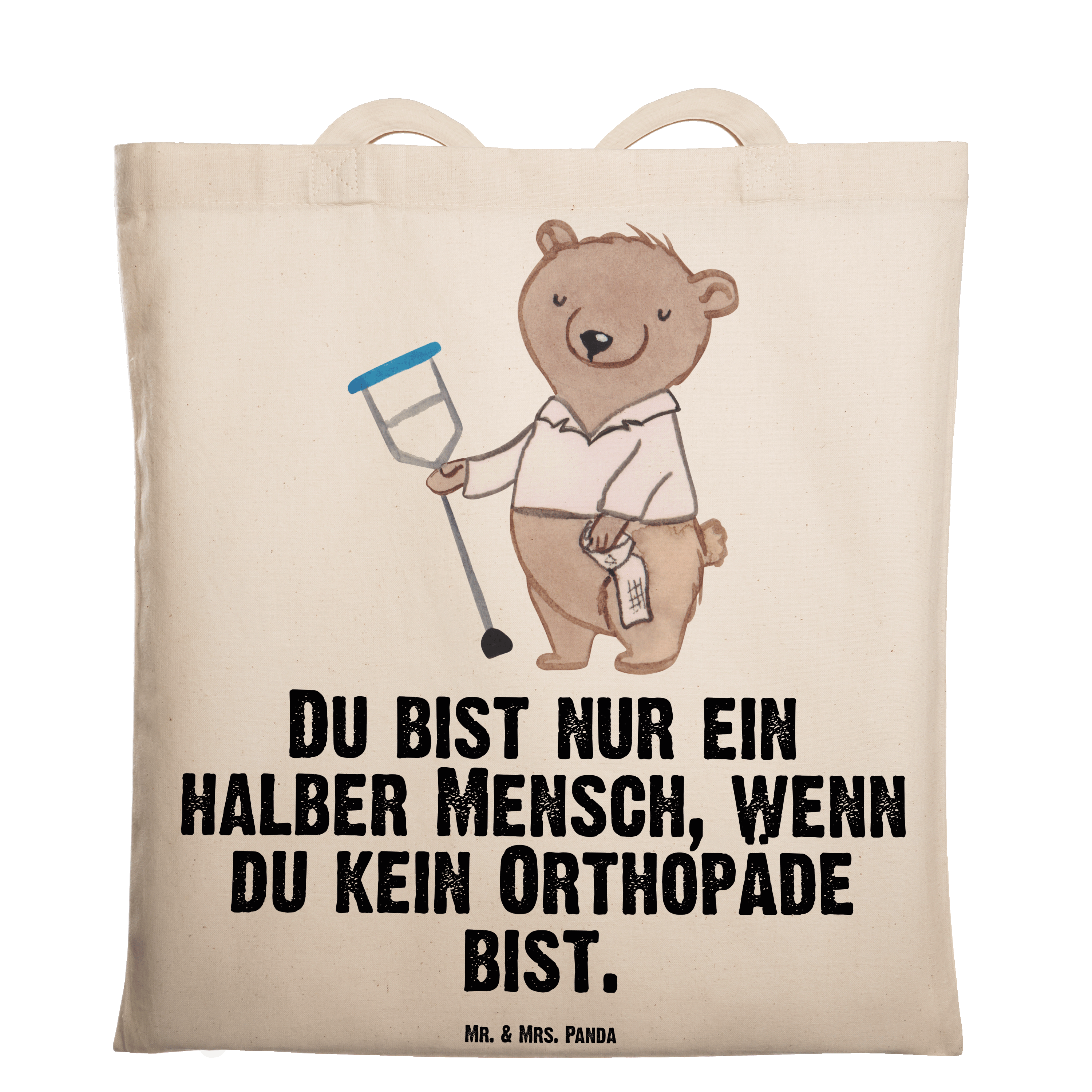 Tragetasche Orthopäde mit Herz