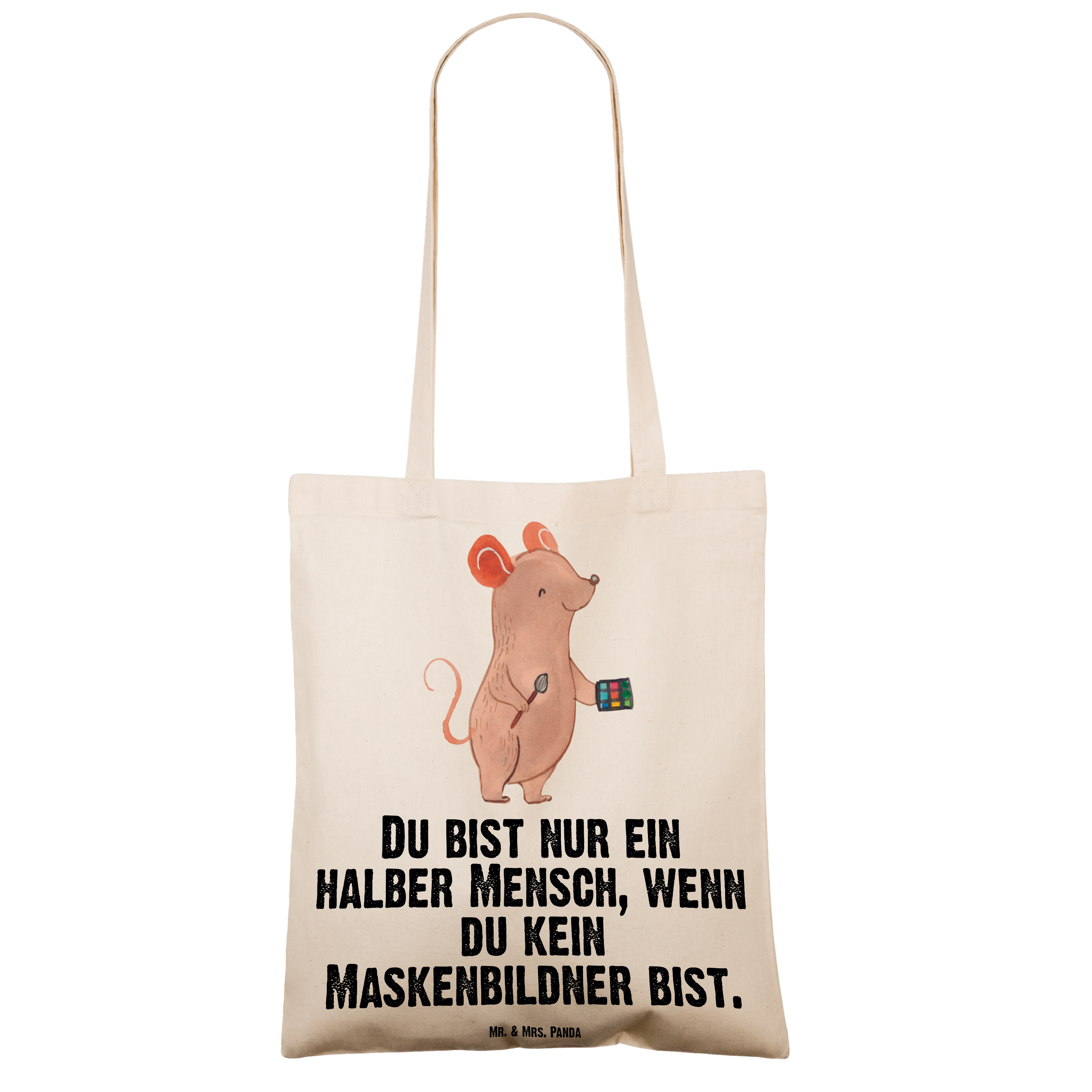 Tragetasche Maskenbildner mit Herz