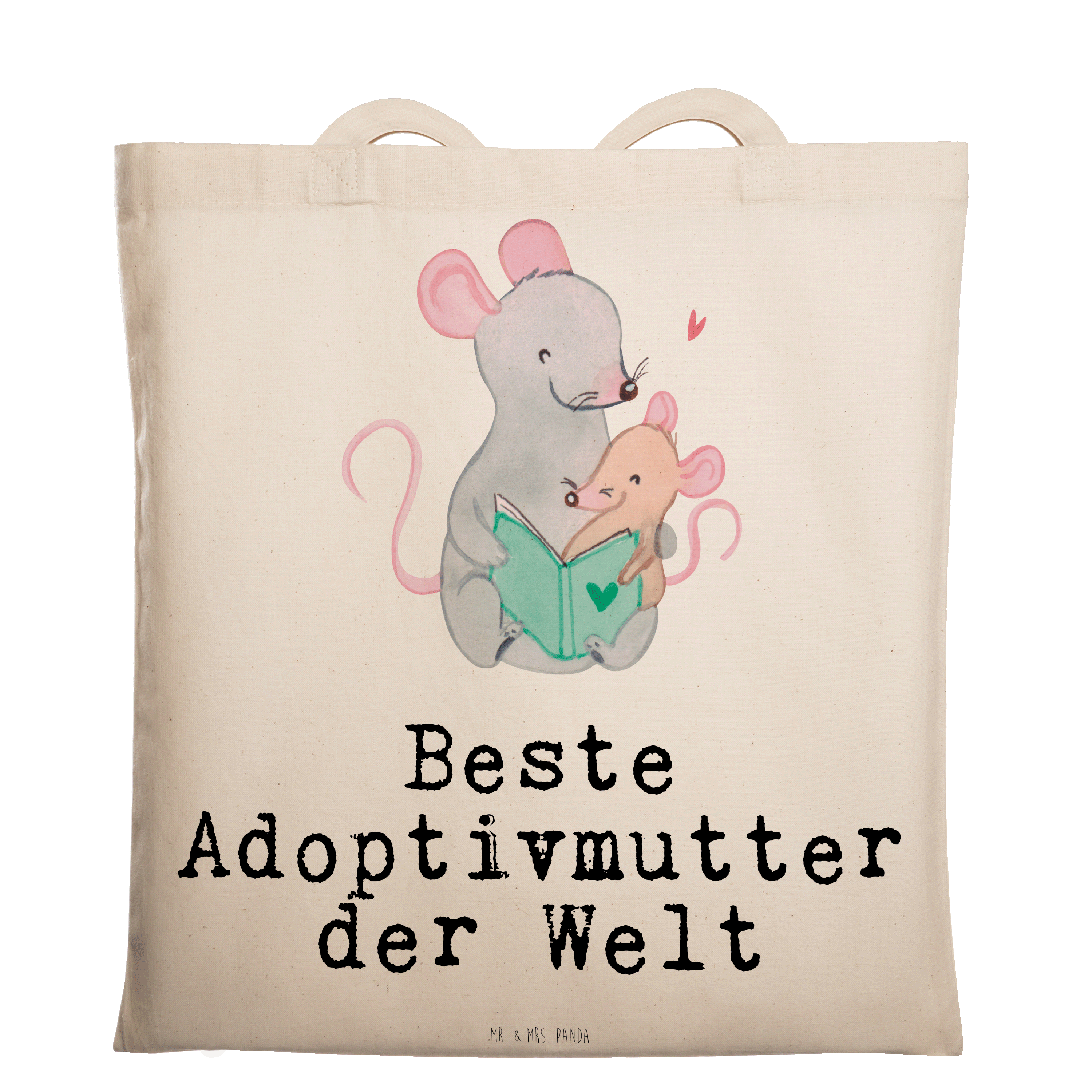 Tragetasche Maus Beste Adoptivmutter der Welt