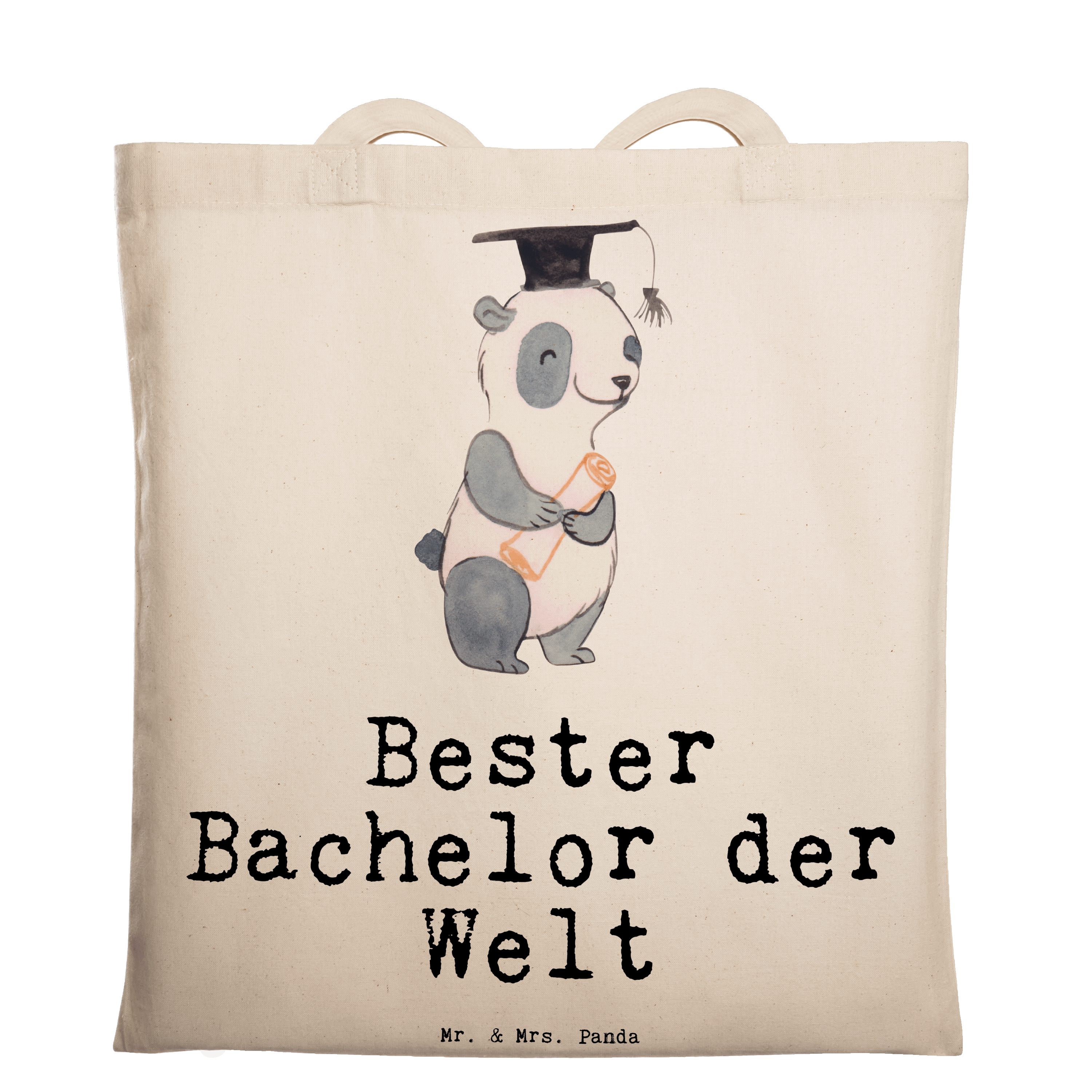 Tragetasche Panda Bester Adoptivvater der Welt