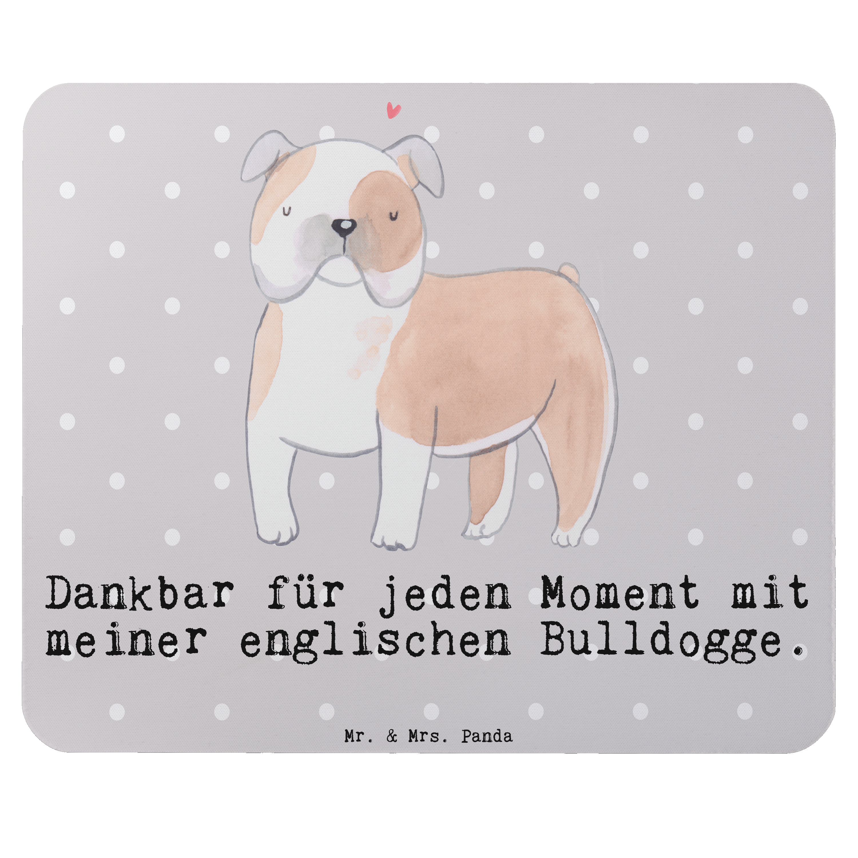 Mauspad Englische Bulldogge Moment