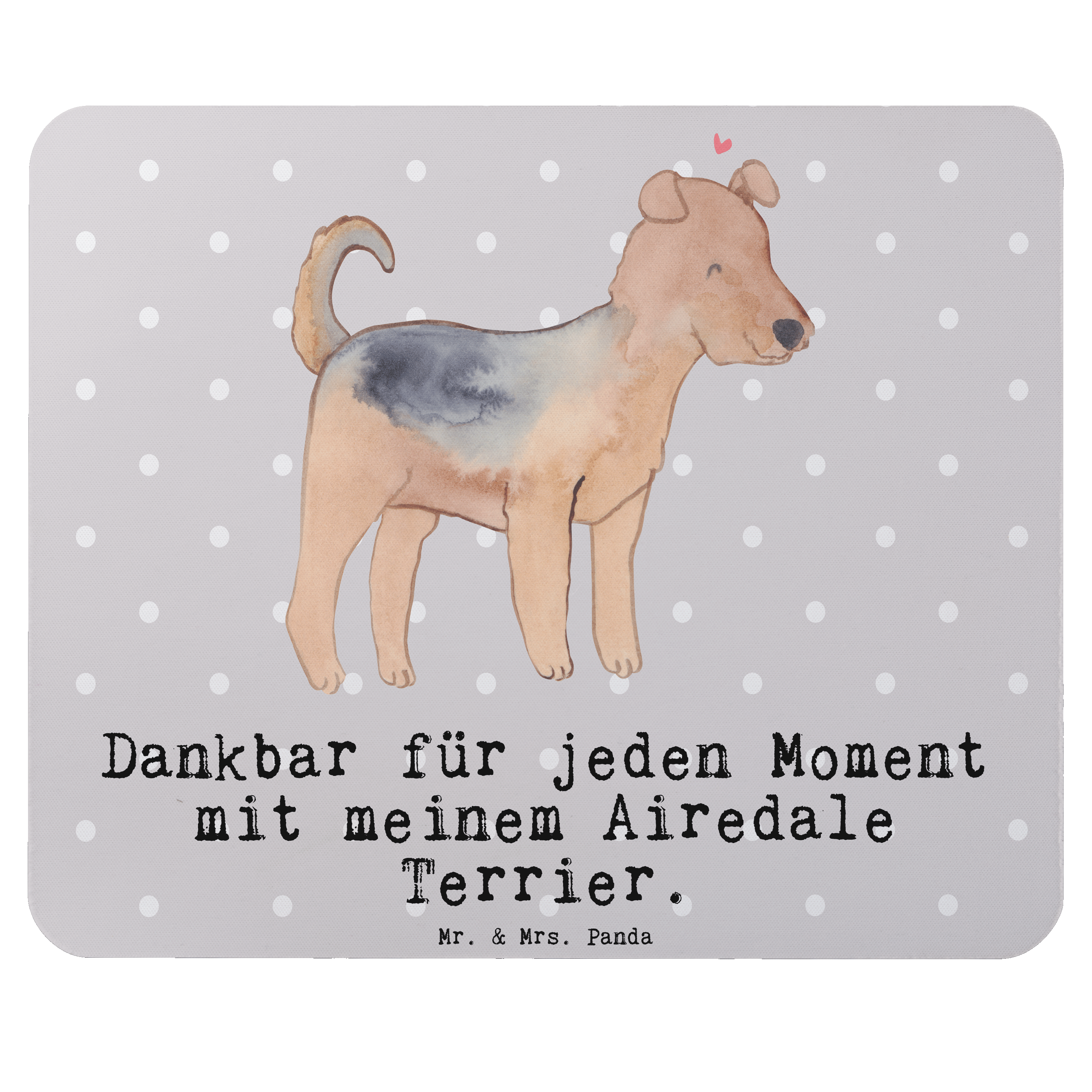 Mauspad Airedale Terrier Moment