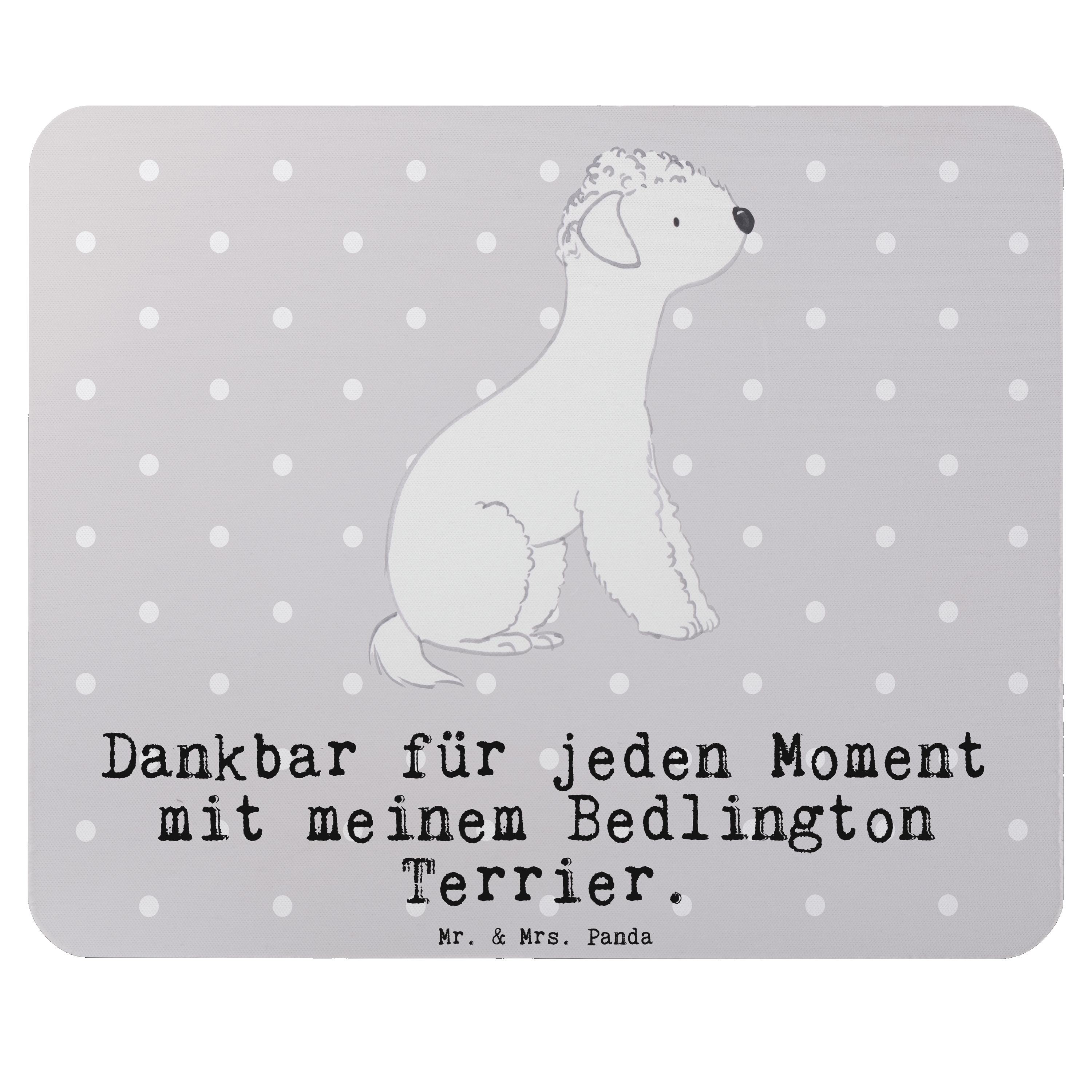 Mauspad Bedlington Terrier Moment