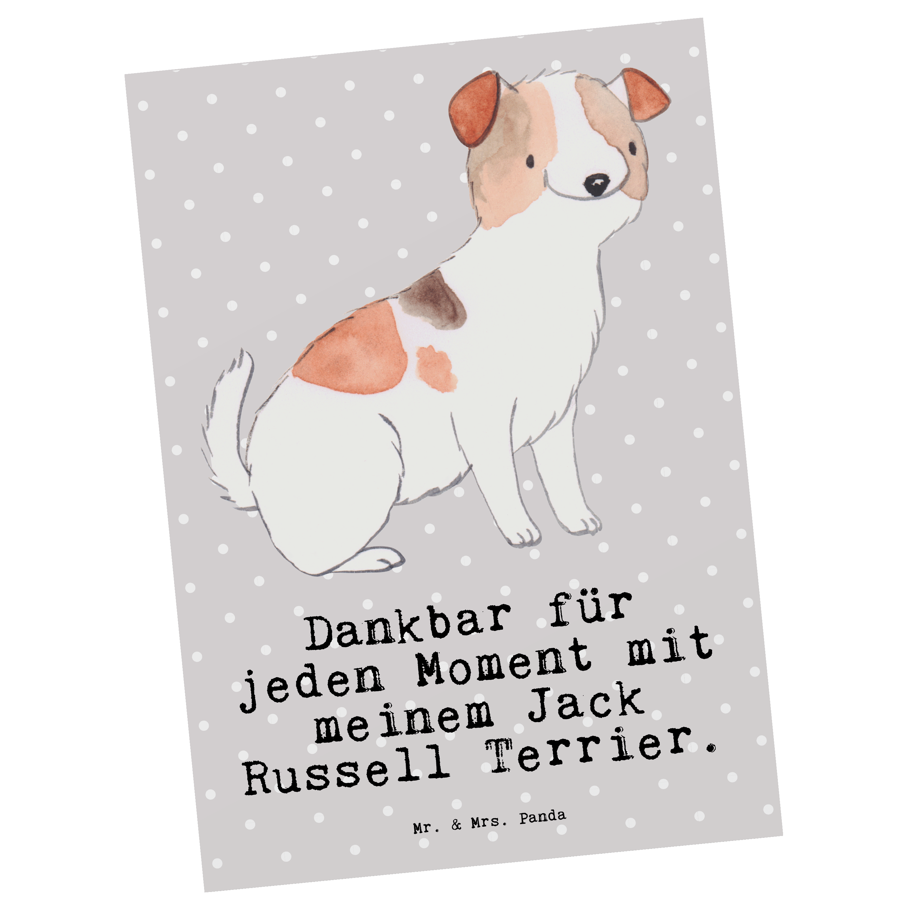 Postkarte Jack Russell Terrier Moment