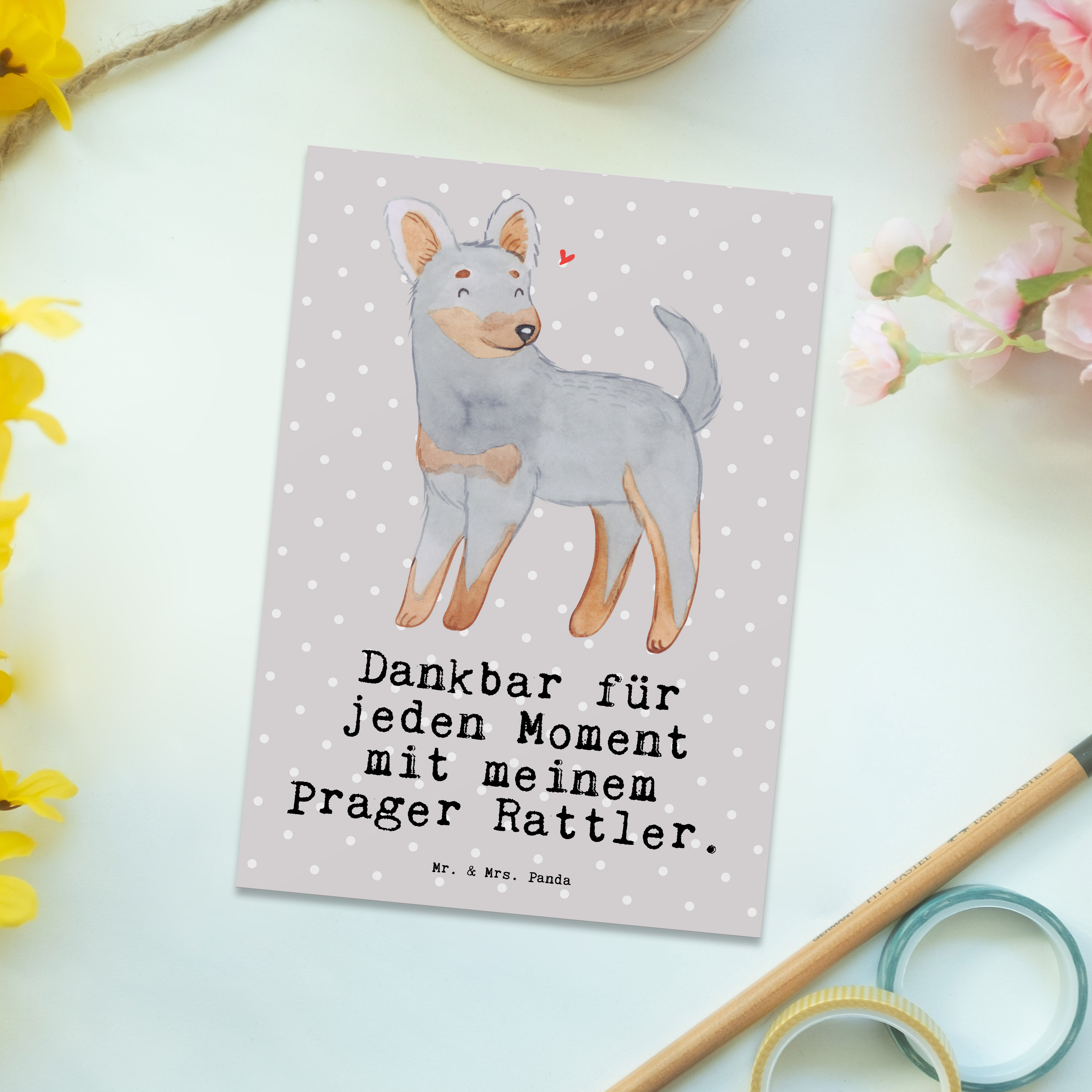 Postkarte Prager Rattler Moment