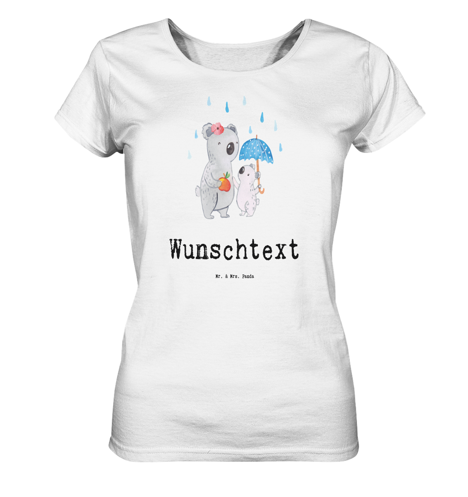 Personalisiertes Shirt Damen Tagesmutter Herz Größe S - Jubiläum Beruf Herrn