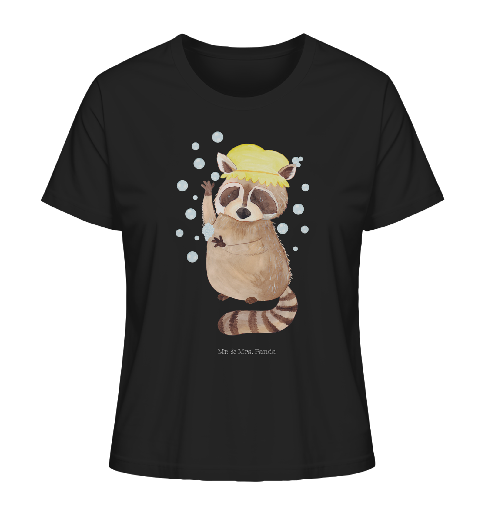 Shirt Damen Waschbär Größe S - Geschenk Tiermotive Schlafshirt Sprüche Plan - Bild 2 von 16