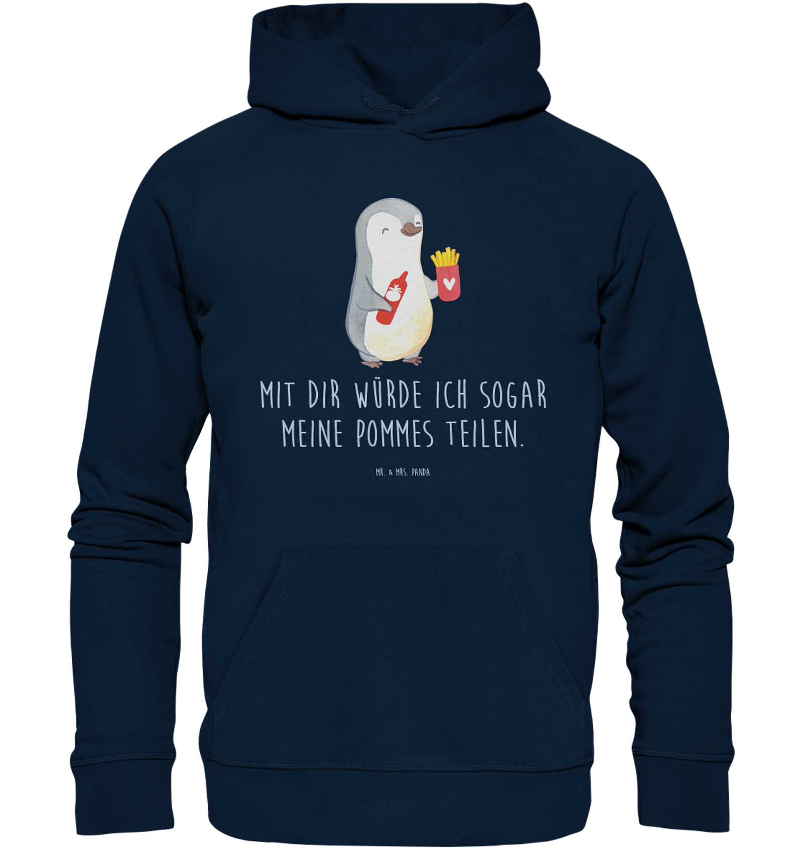 Organic Hoodie Pinguin Pommes