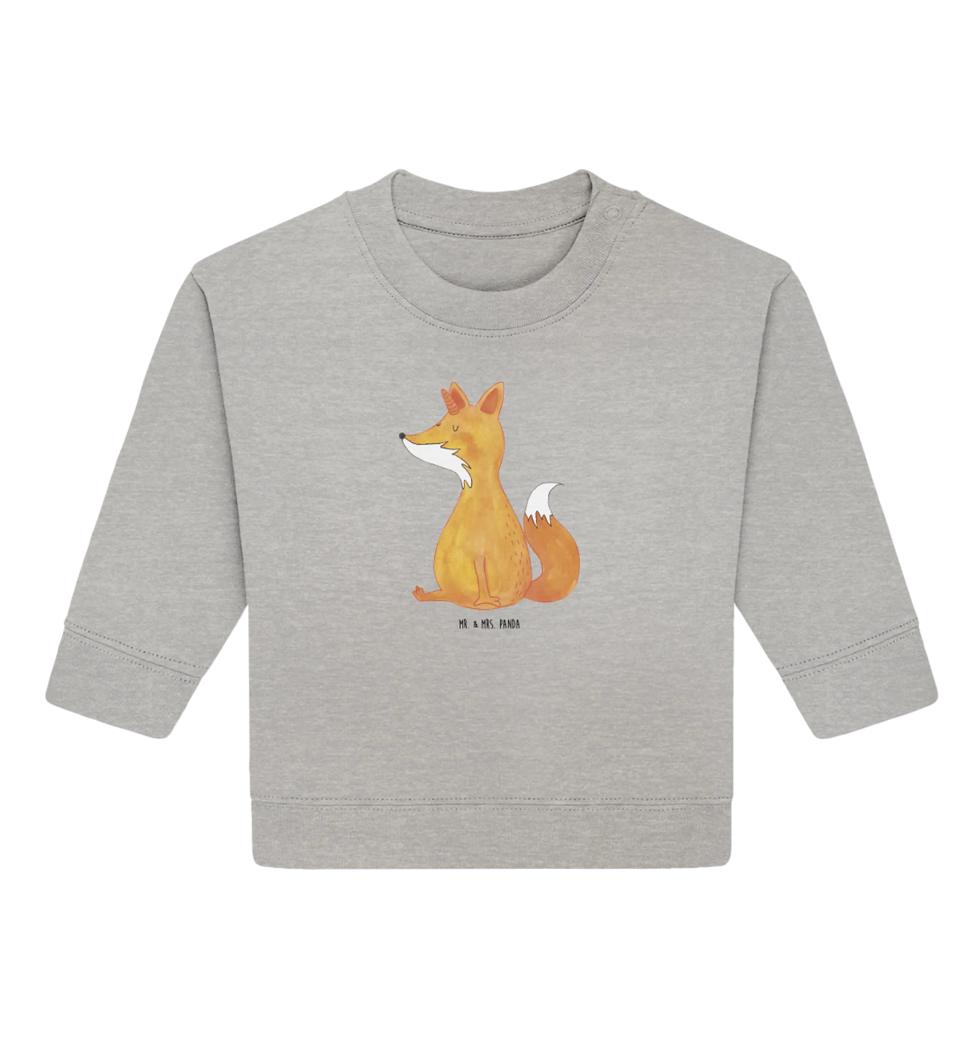 Organic Baby Pullover Einhorn Fuchs