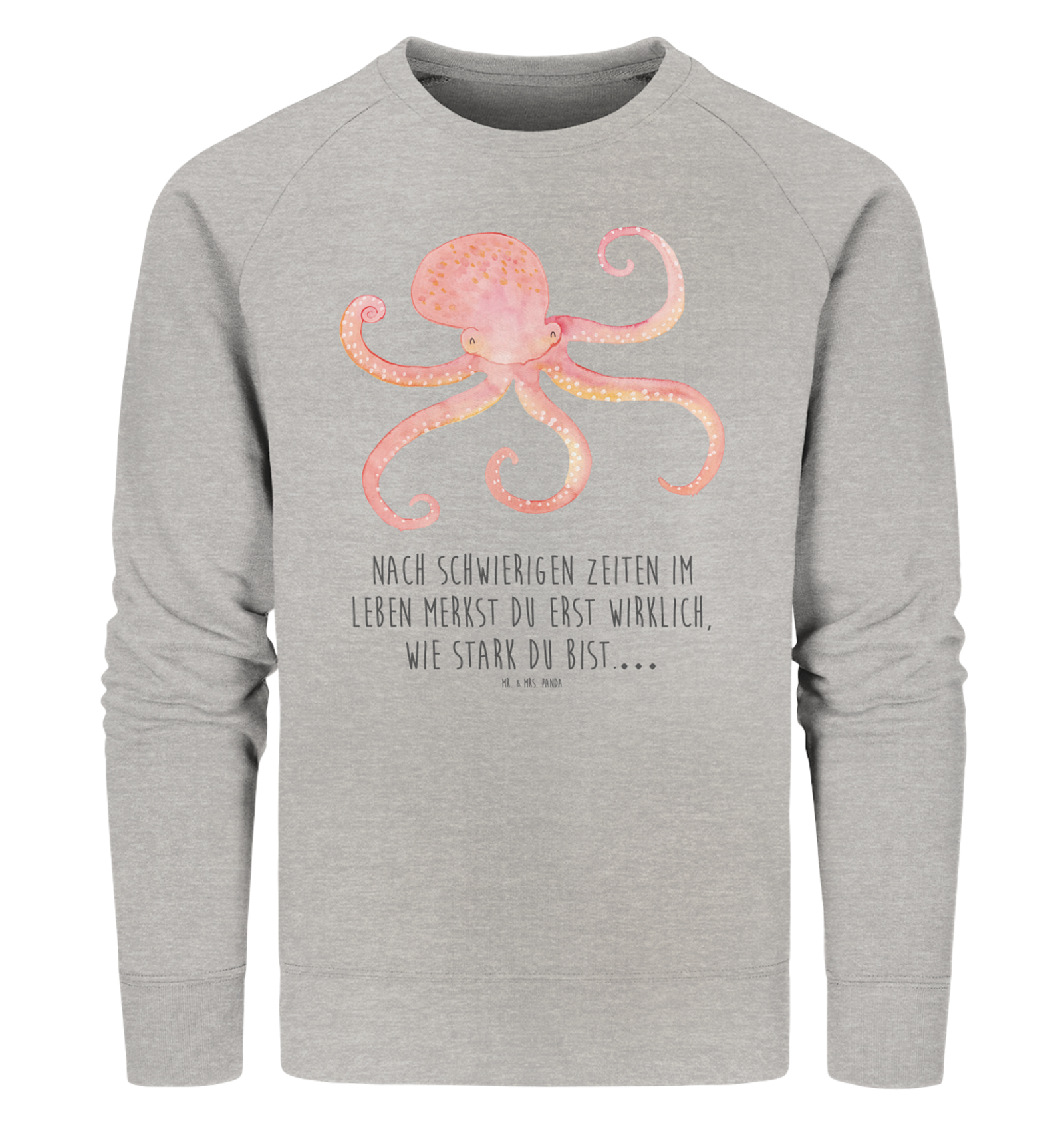 Organic Pullover Tintenfisch - Geschenk Organic Cotton Pullover Arme - Bild 17 von 30