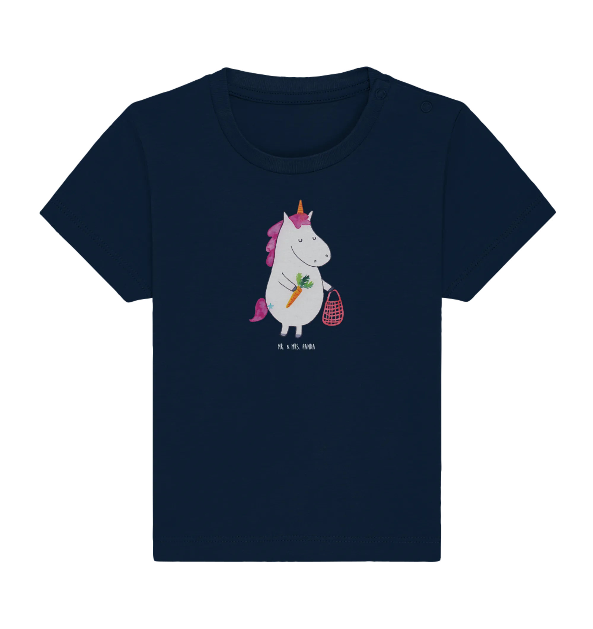 Organic Baby Shirt Einhorn Vegan