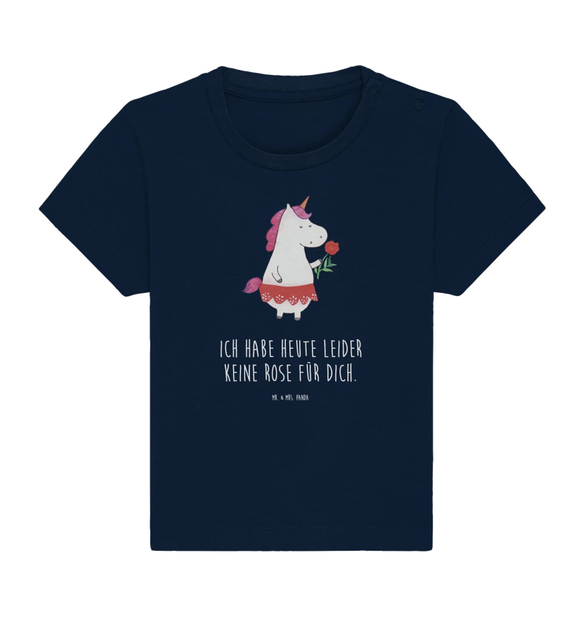 Organic Baby Shirt Einhorn Dame