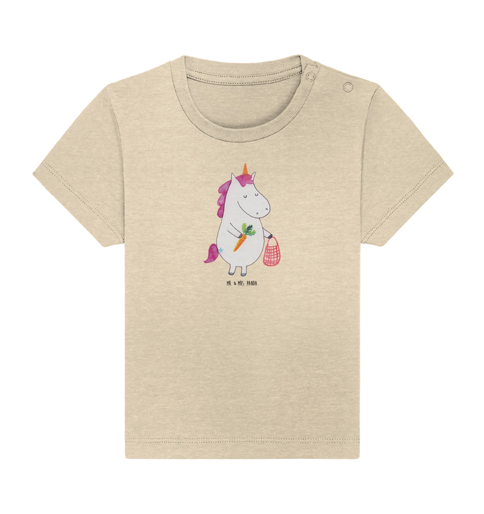 Organic Baby Shirt Einhorn Vegan