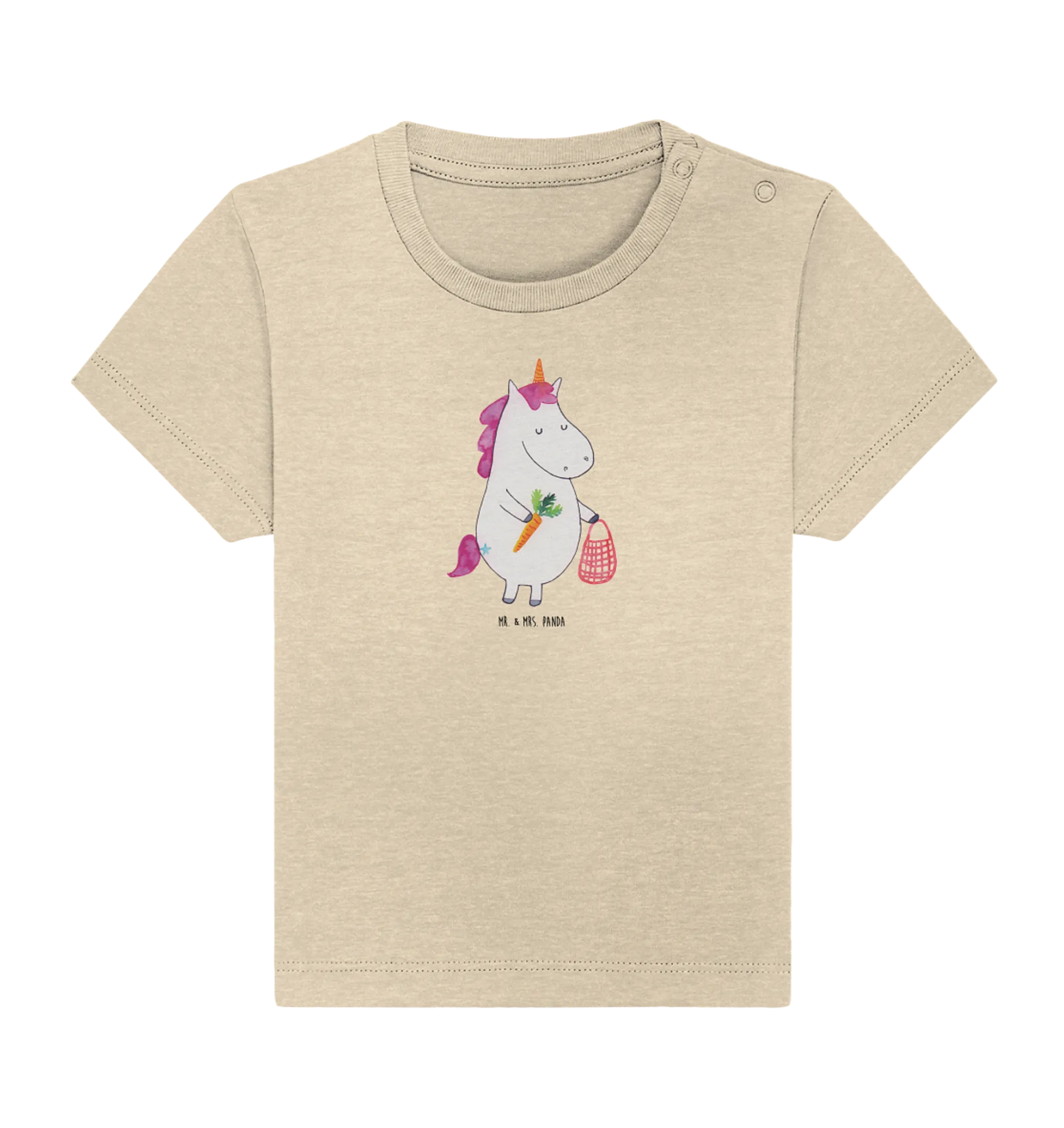 Organic Baby Shirt Einhorn Vegan