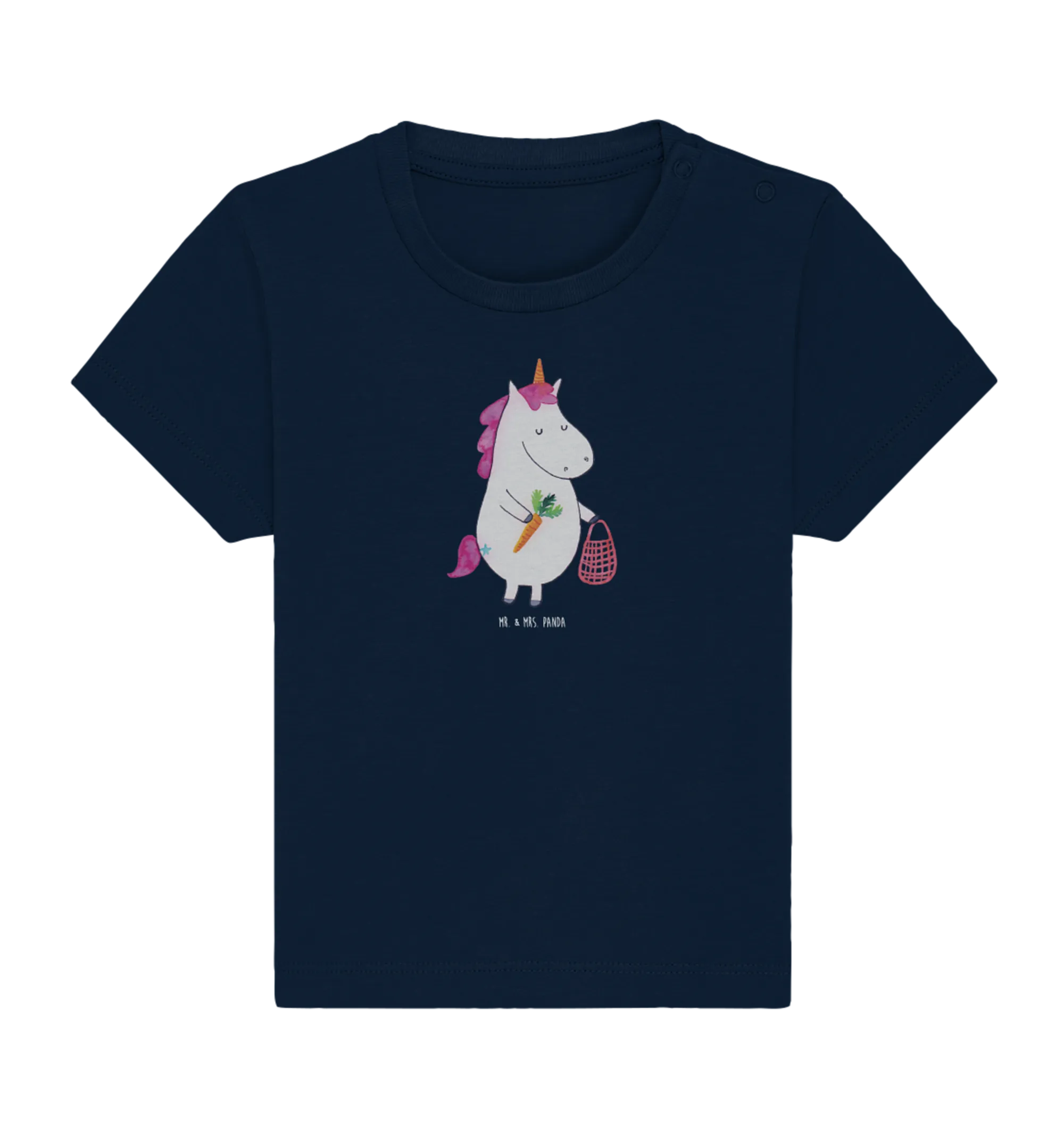 Organic Baby Shirt Einhorn Gemüse